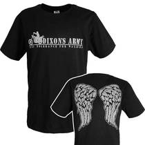 WALKING DEAD T-shirt THE WALKING DEAD clothes Crossbow riding motorcycle wings print