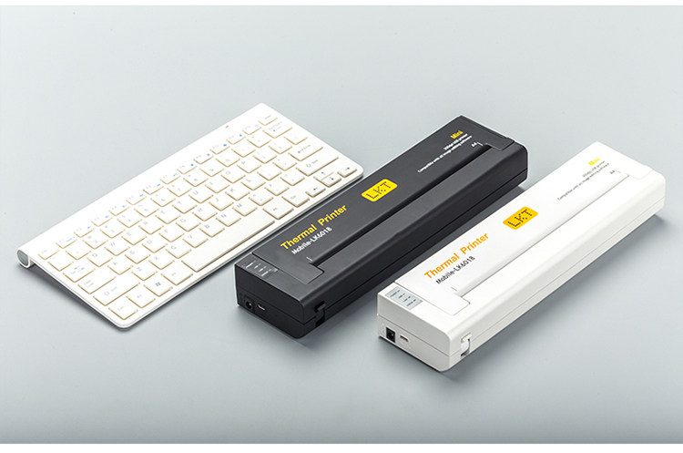 便携式打印机lk6018迷你移动a4热敏小型车载打印机纹身转印机