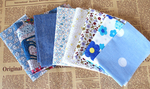 韩/国产布头 手工拼布料碎布布头 5元12块 花色随机/看描述 包邮