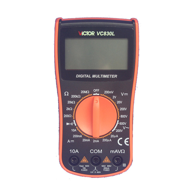 Shenzhen Victory ຂອງແທ້ VC830L Victory digital multimeter handheld watch universal with buzzer function and free battery