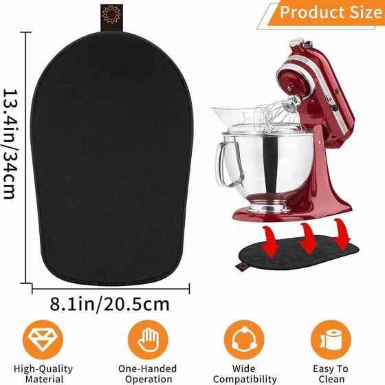 kitchenaid4.5-5qt 믹서 모바일 패드 보조 슬라이딩 패드 수직 패드 홈 어플라이언스 안티 슬립 패드에 적용 가능 kitchenaid4.5-5qt 믹서 모바일 패드 보조 슬라이딩 패드 수직 패드 홈 어플라이언스 안티 슬립 패드에 적용 가능