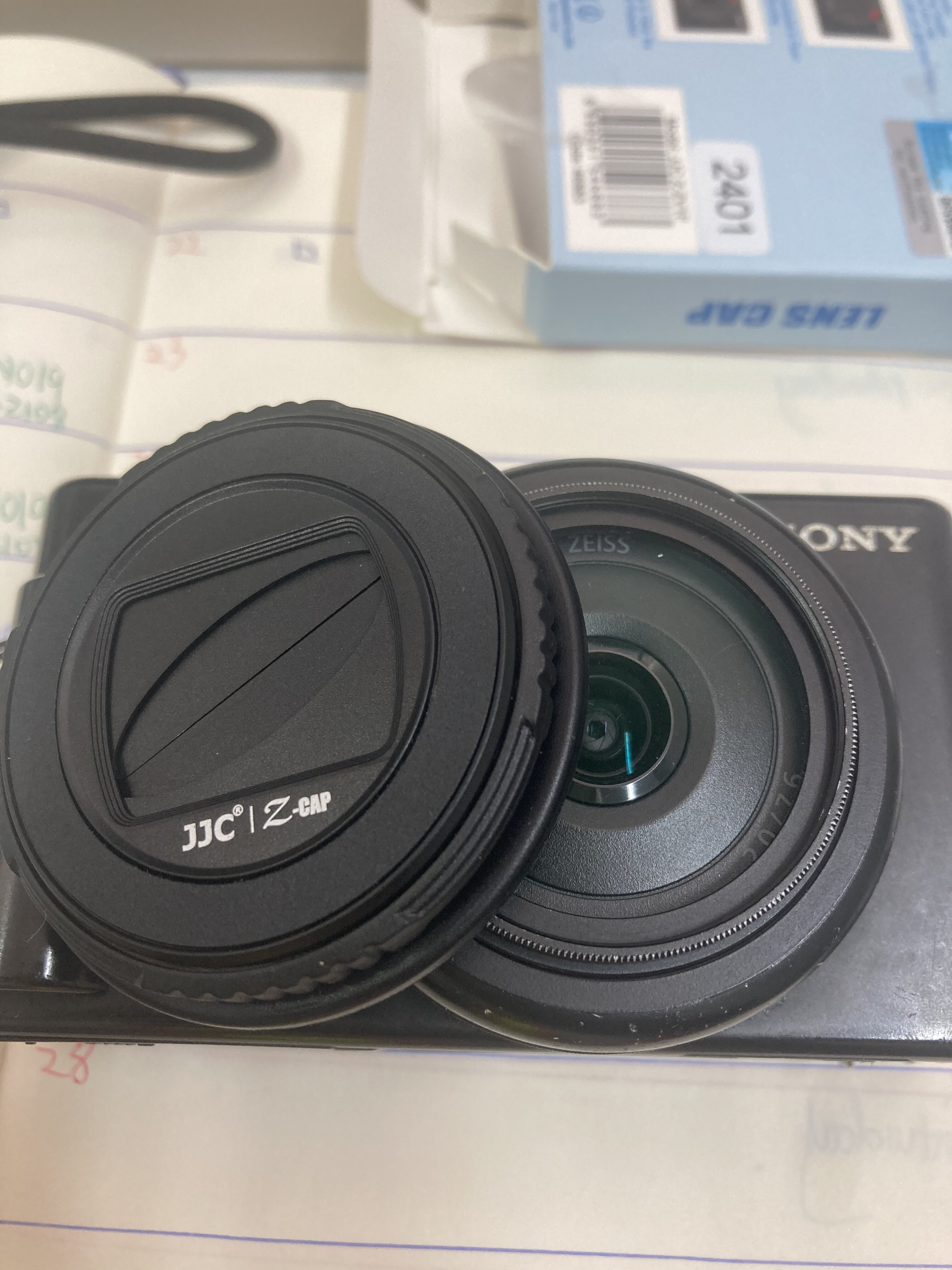 1f镜头盖 sony vlog相机 zv1f镜头保护盖磁吸 配件 防