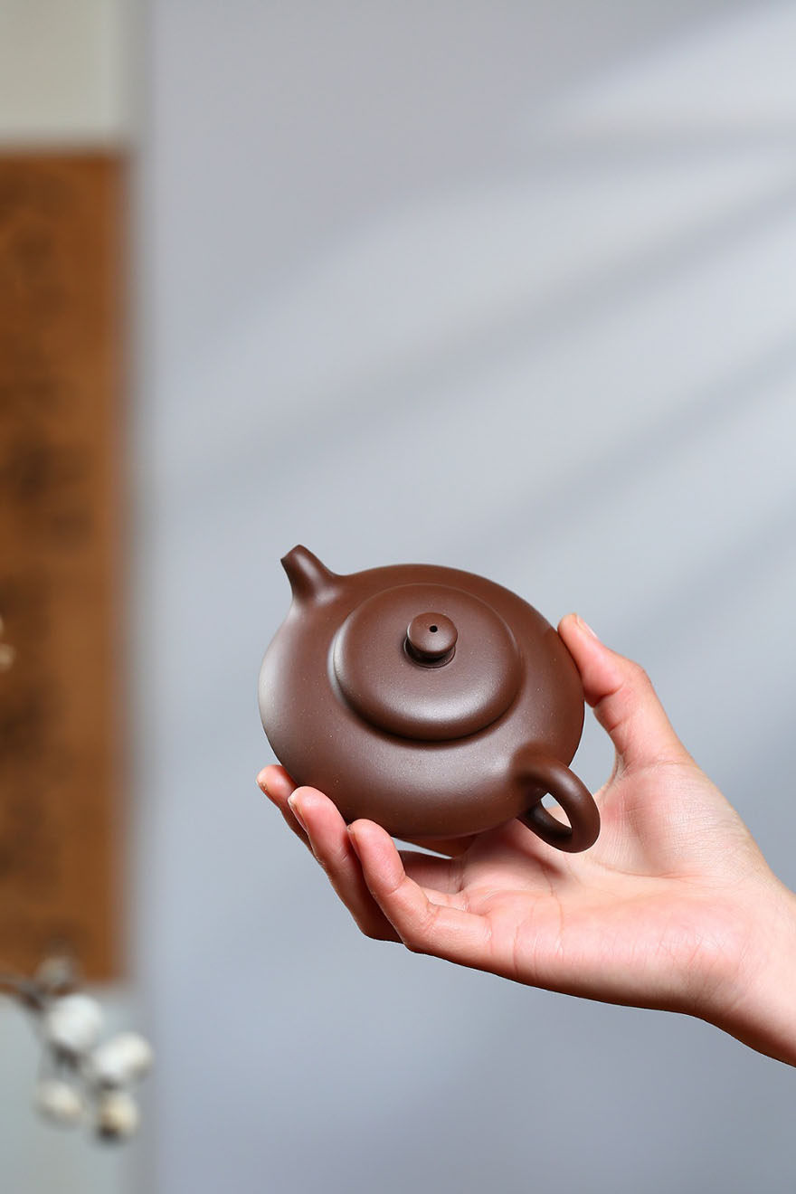 w11392紫砂壶合欢