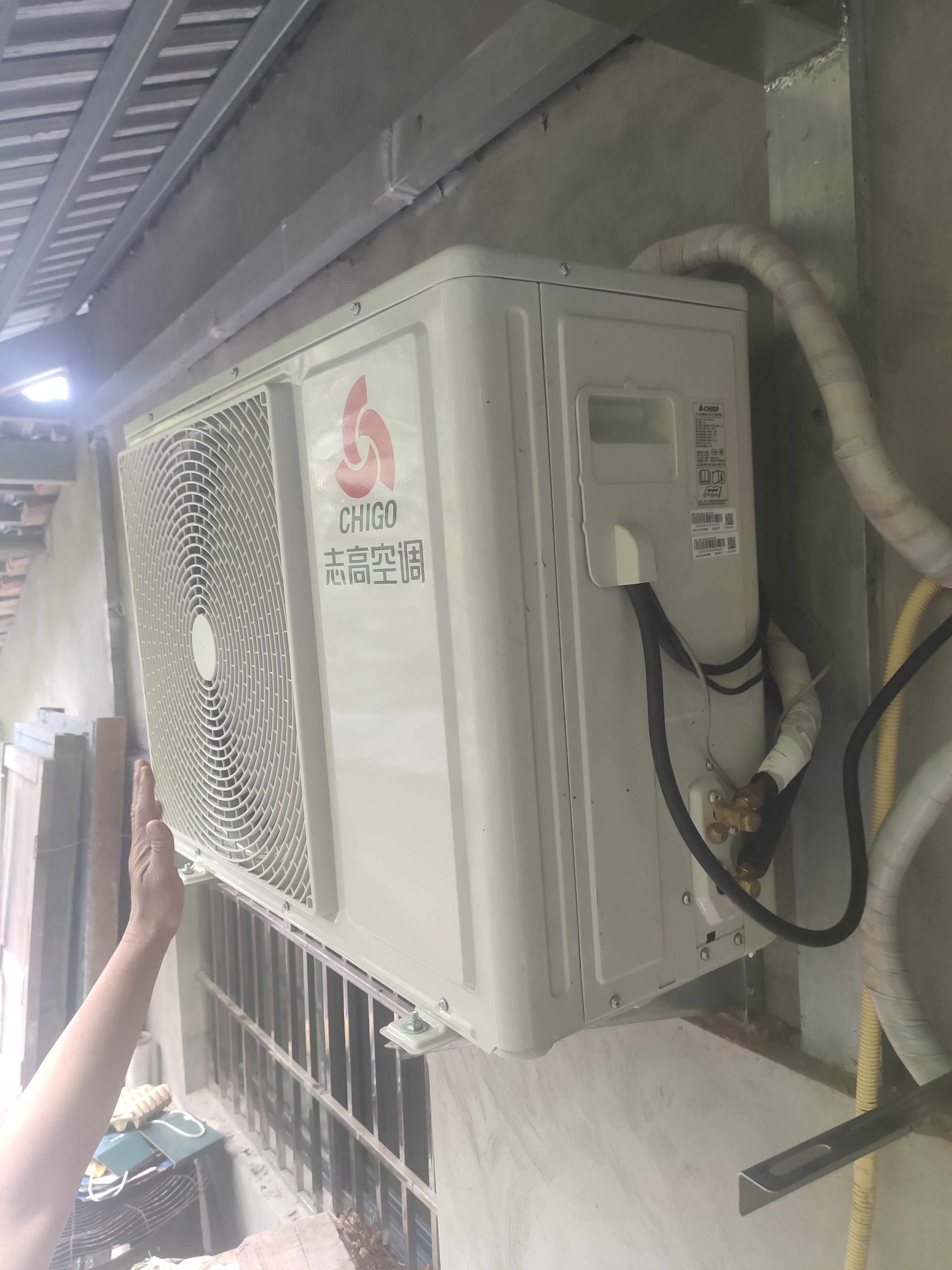 整箱有优惠空调外机支架15p2p3p5p架子镀锌防锈实心加厚配