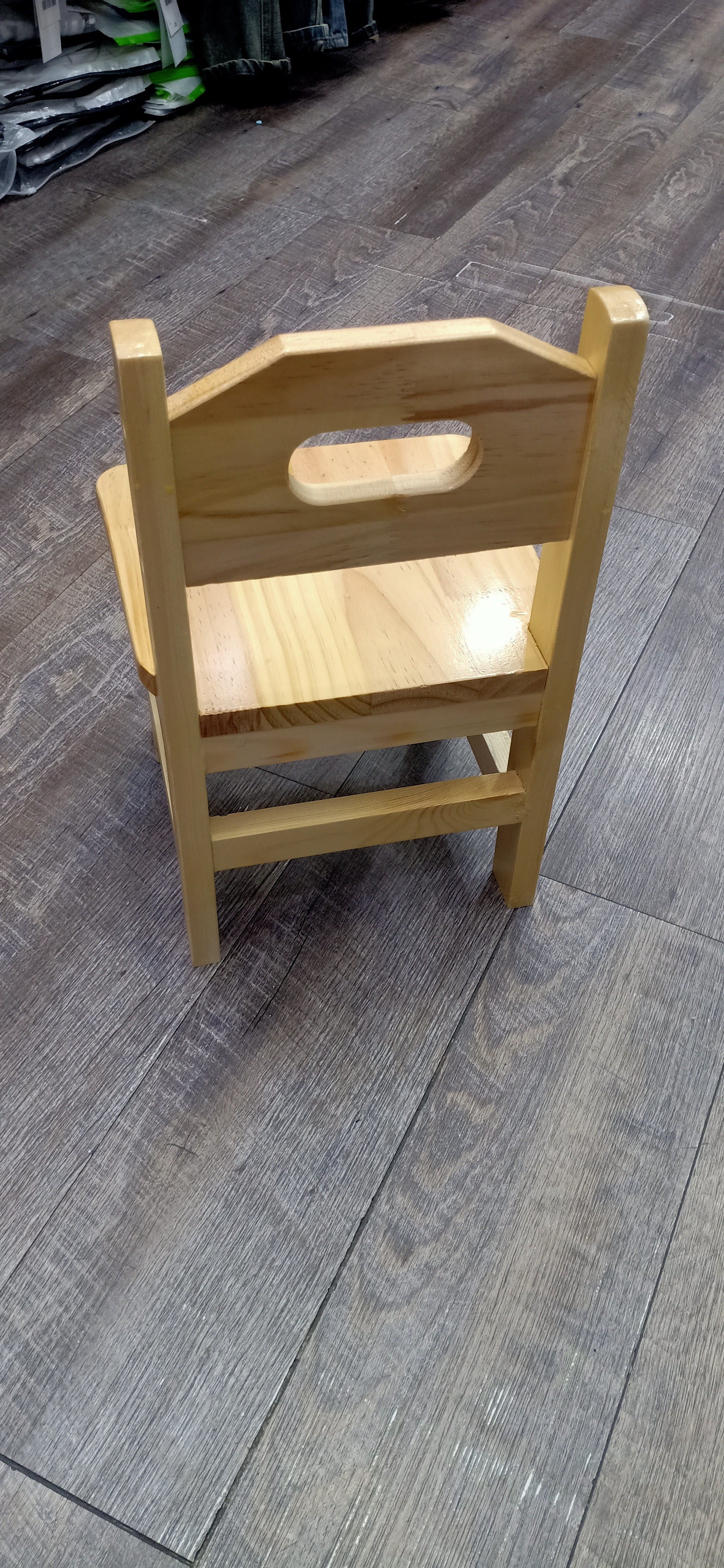 实木小椅子家用儿童靠背方凳幼儿园木板凳免安装木头凳子换鞋矮凳