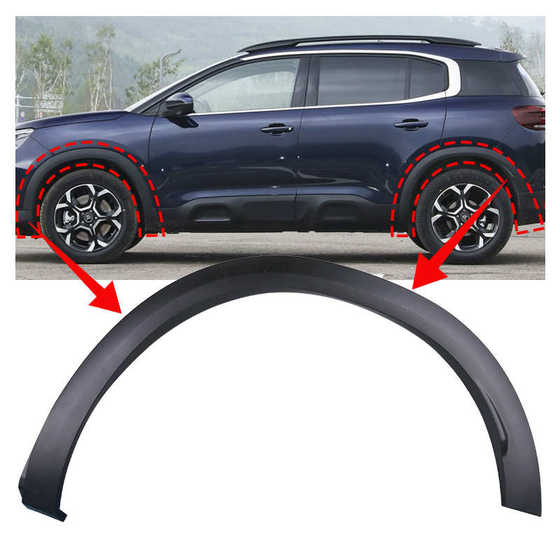 Citroen Tianyi C5 휠 아치 자동차 타이어 플라스틱 스트립 전면 및 후면 휠 Tianyi 왼쪽 및 오른쪽 바퀴 윤곽 방지 방지 스트립 Citroen Tianyi C5 휠 아치 자동차 타이어 플라스틱 스트립 전면 및 후면 휠 Tianyi 왼쪽 및 오른쪽 바퀴 윤곽 방지 방지 스트립
