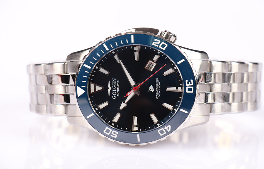 1【99新 未使用】古尊蛟龙号潜水300米防水机械表男士腕表