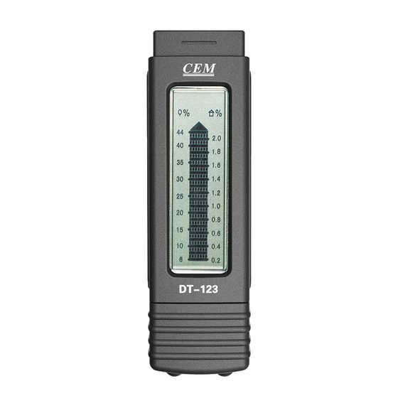 CEM HUASHENGCHANG 목재 젖음 미터 건축 자재 습도 미터 목재 수분 테스터 DT-123 CEM HUASHENGCHANG 목재 젖음 미터 건축 자재 습도 미터 목재 수분 테스터 DT-123