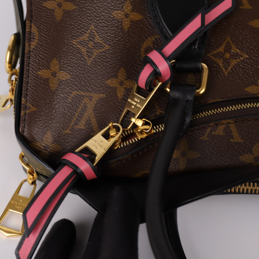 [9.5新]路易威登lvtuileries女士老花绿配皮单肩包a9151公价20800