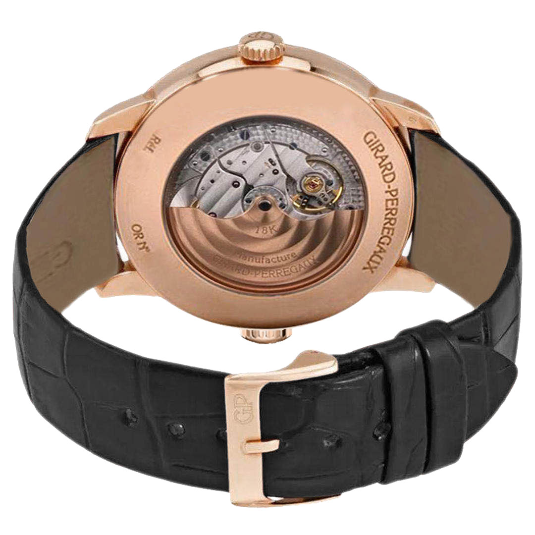 拍下立减200【9.9新未使用】芝柏18k玫瑰金自动男表公价177000