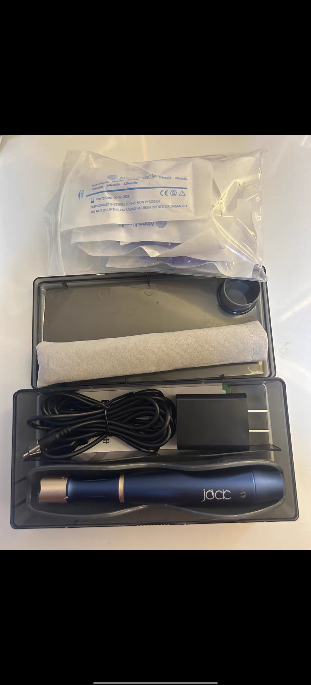 暨大卡扣12针微针浅导mts电动微针针头纳米微晶3d纳米晶片36针9针