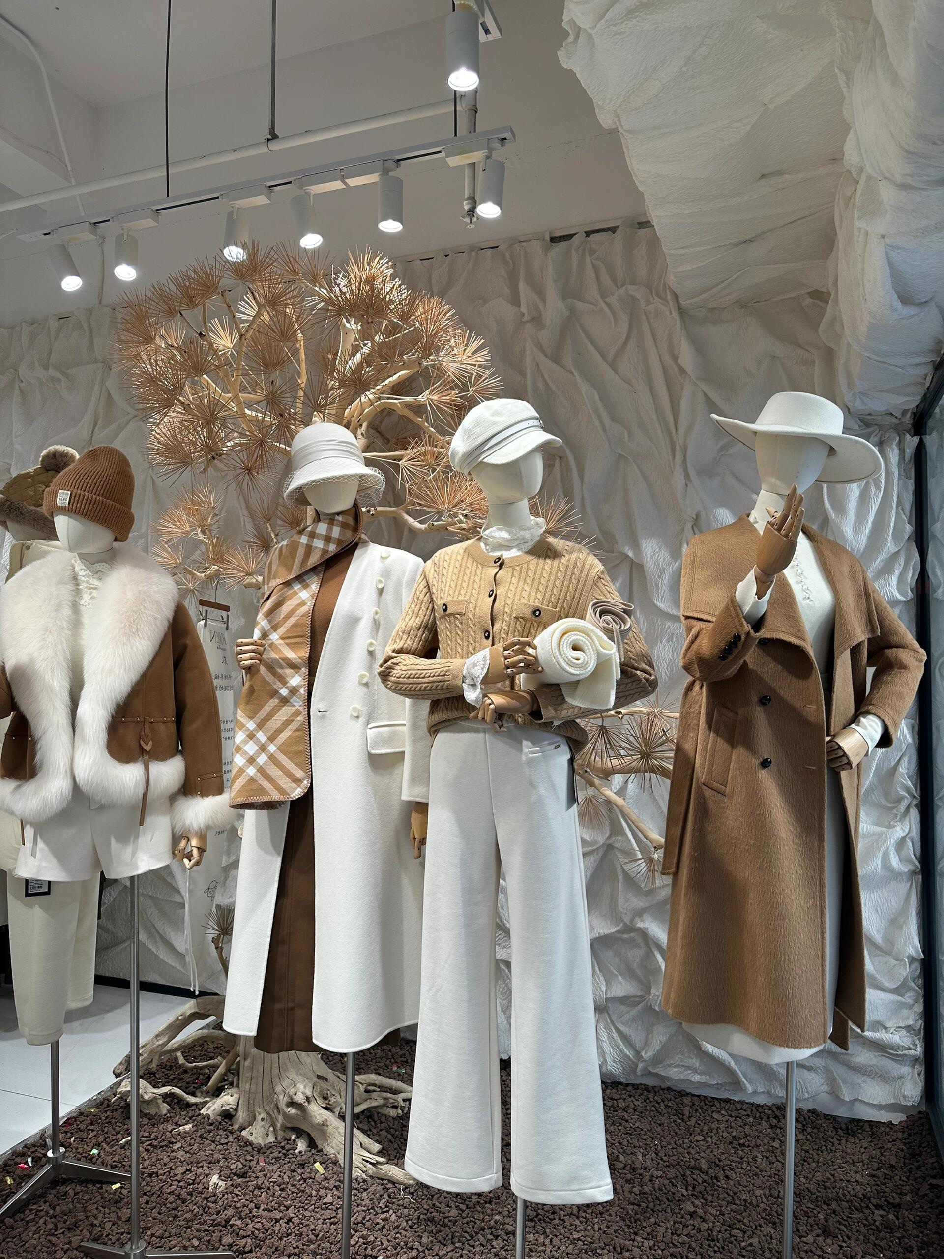 服装店模特道具女橱窗展示架子韩版衣假人偶台体婚纱半身女装模特