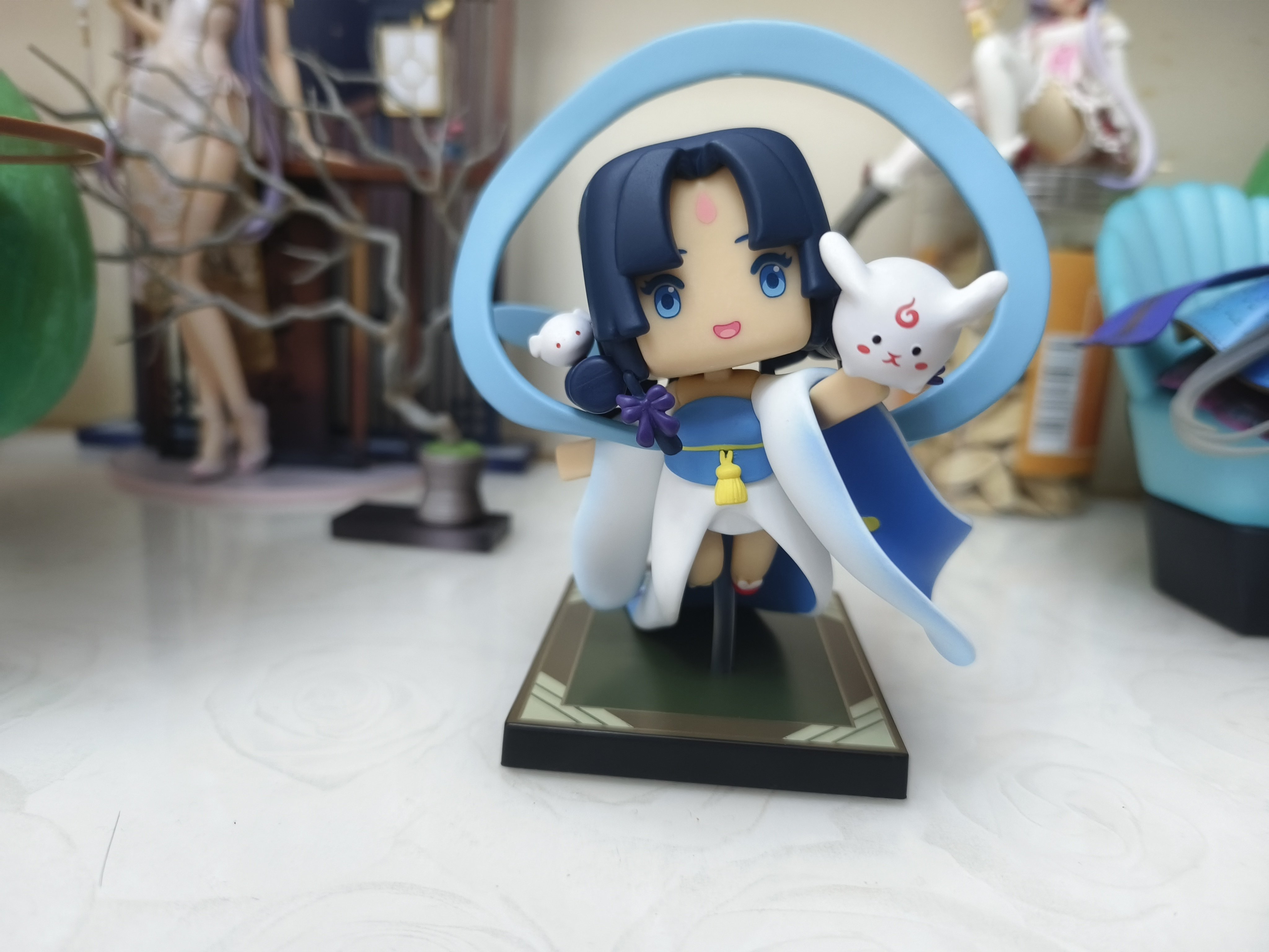 迷你世界盲盒花小楼手办模型送皮肤卡游戏币梦歌柳仙儿刺客离玩具