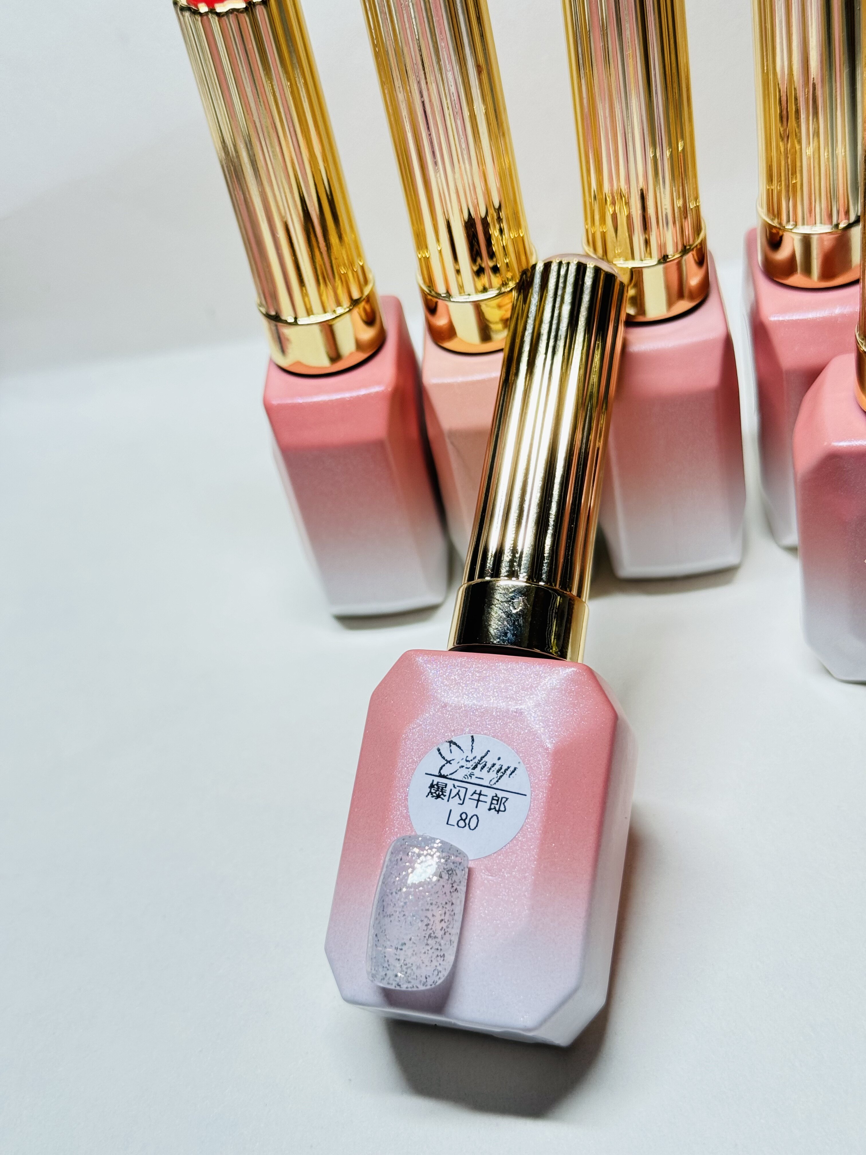 美拉德车厘子红色指甲油胶2024年新款流行秋冬新年套装美甲店专用评价