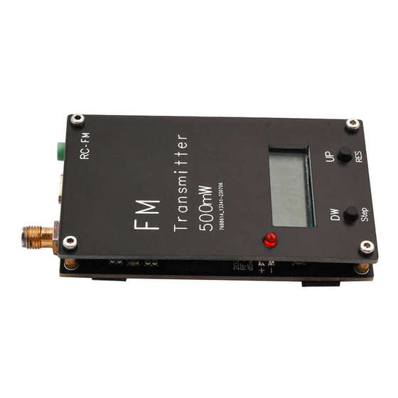 2000m FM 송신기 0.5W 500MW 디지털 디스플레이 스테레오 76-108MHz Type-C 2000m FM 송신기 0.5W 500MW 디지털 디스플레이 스테레오 76-108MHz Type-C