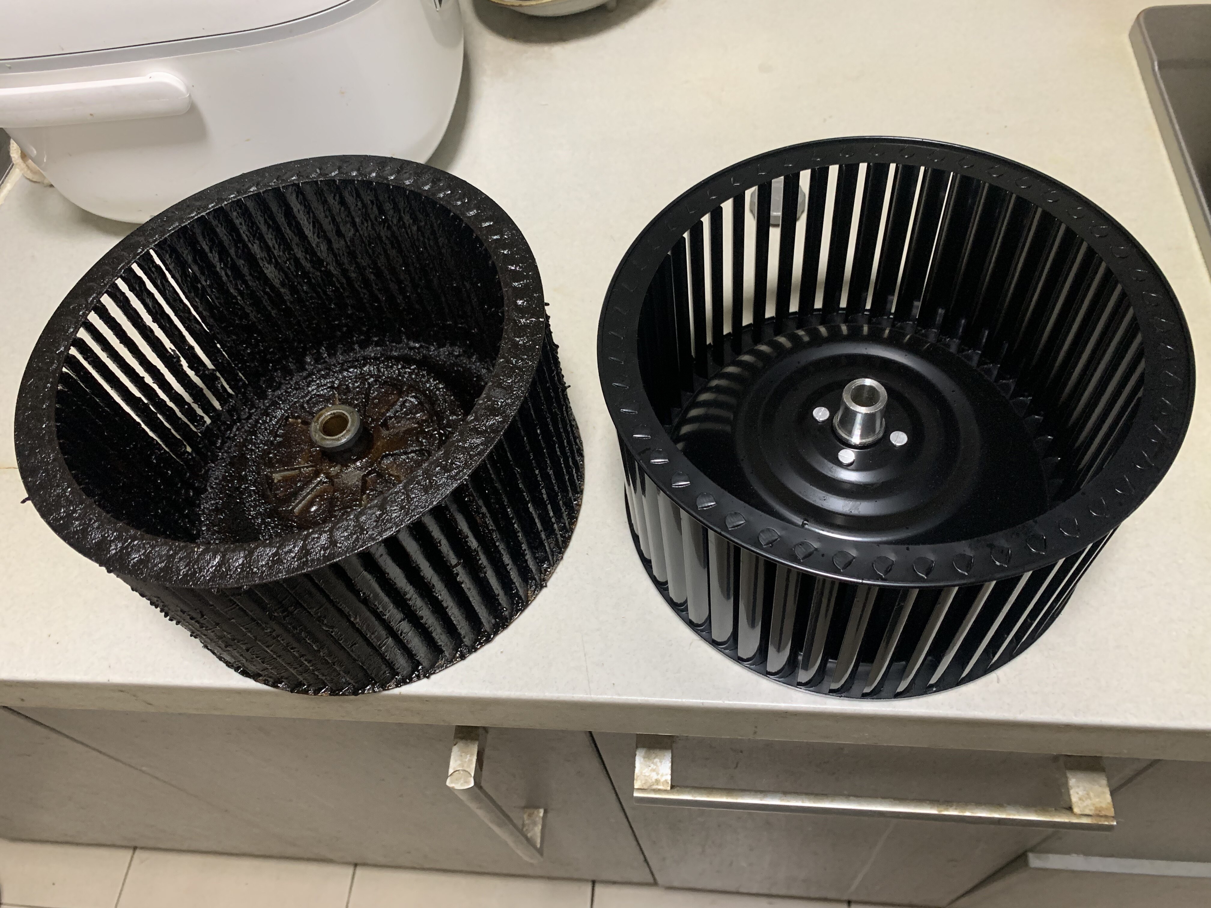 油烟机风轮通用型风扇叶轮静音厨房吸抽油烟机电机涡轮配件大全