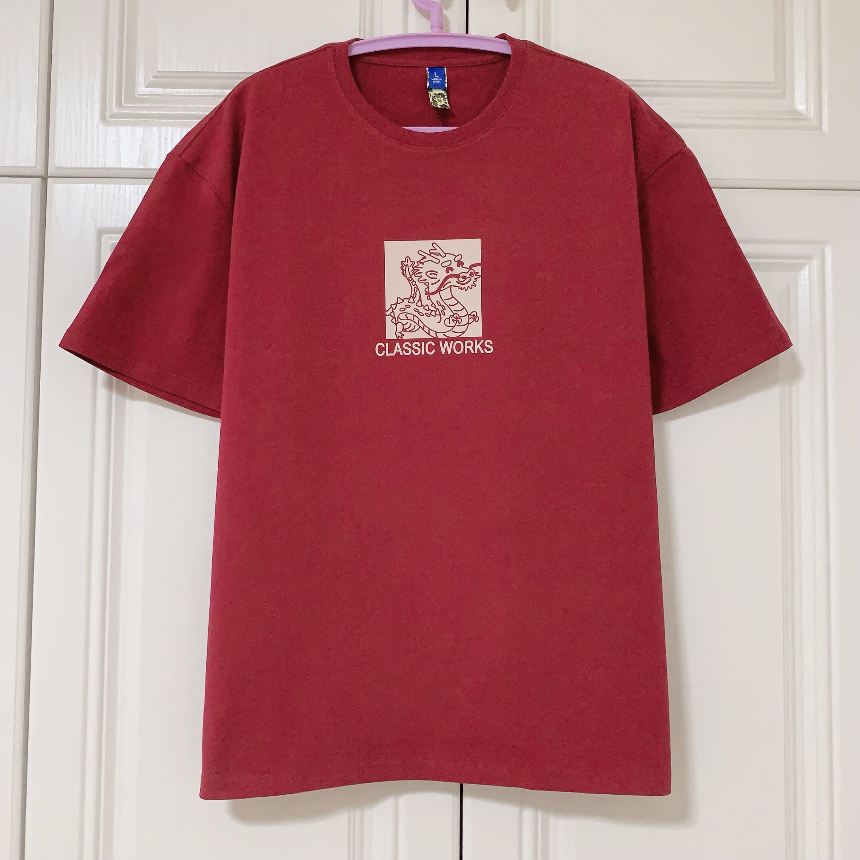 潮牌短袖t恤2025新款重磅纯棉夏季加肥加大码男装上衣服国潮半袖d