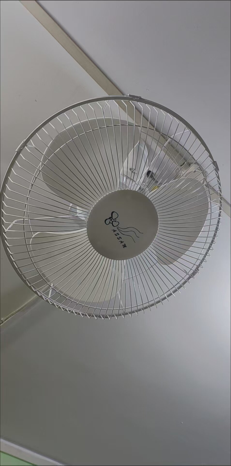 棚顶风扇天花摆头扇吊装风扇教室吊扇带盖转头吊顶工程款电风扇