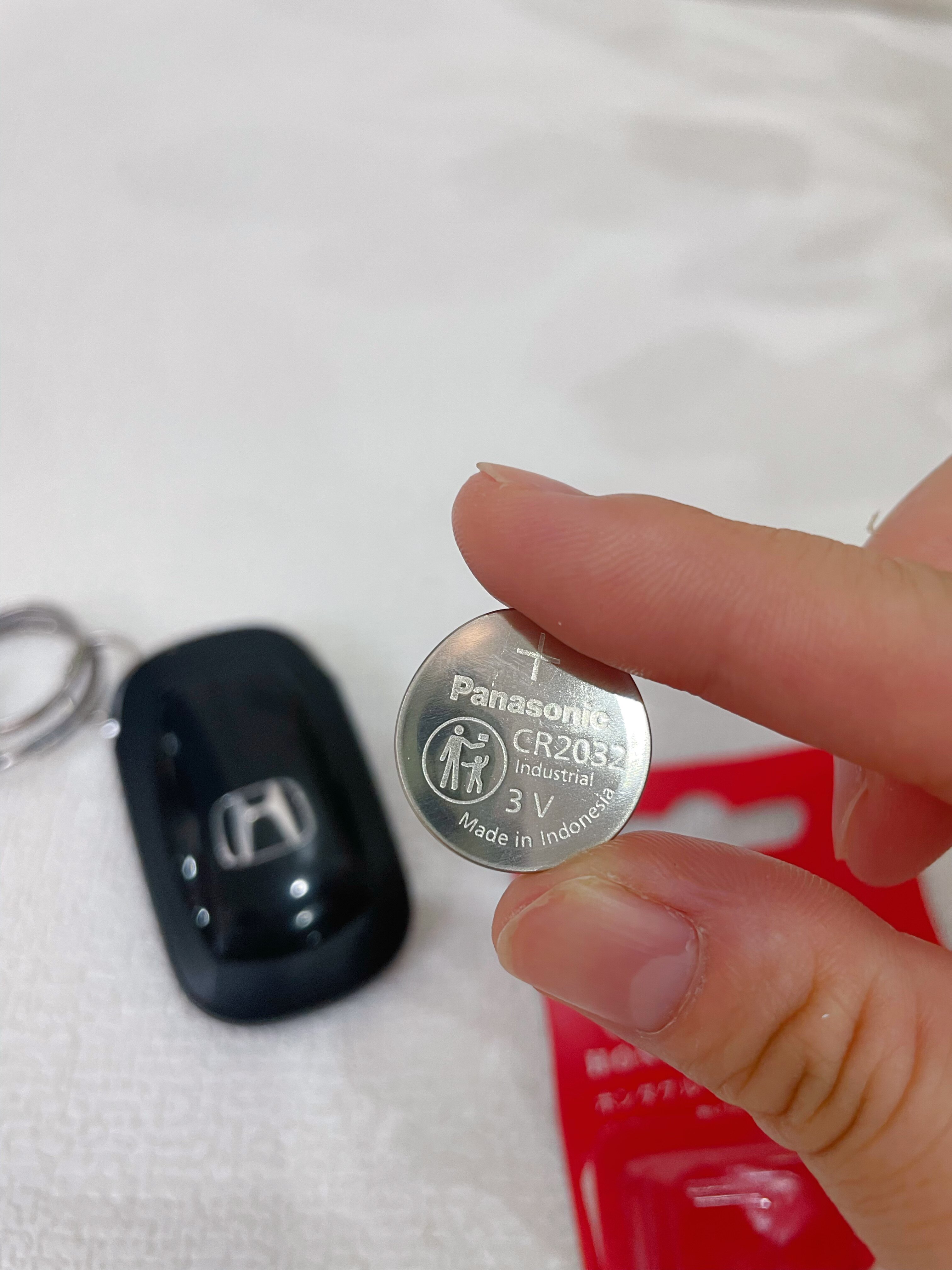 本田原装车钥匙电池life思域亨域英仕派新能源e:np2 极湃2xrvcrvhrv