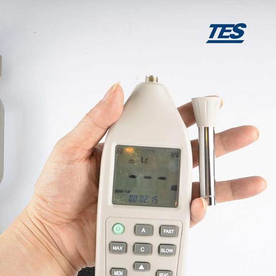 대만 타이시 TES-52A 고정밀 디지털 노이즈 미터 디지털 데시벨 미터 메모리 52AA 사운드 레벨 미터 대만 타이시 TES-52A 고정밀 디지털 노이즈 미터 디지털 데시벨 미터 메모리 52AA 사운드 레벨 미터