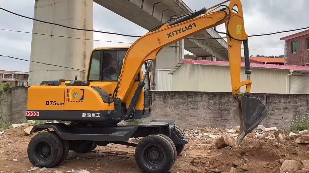新源75轮式挖掘机 - 资产处置 - 阿里资产