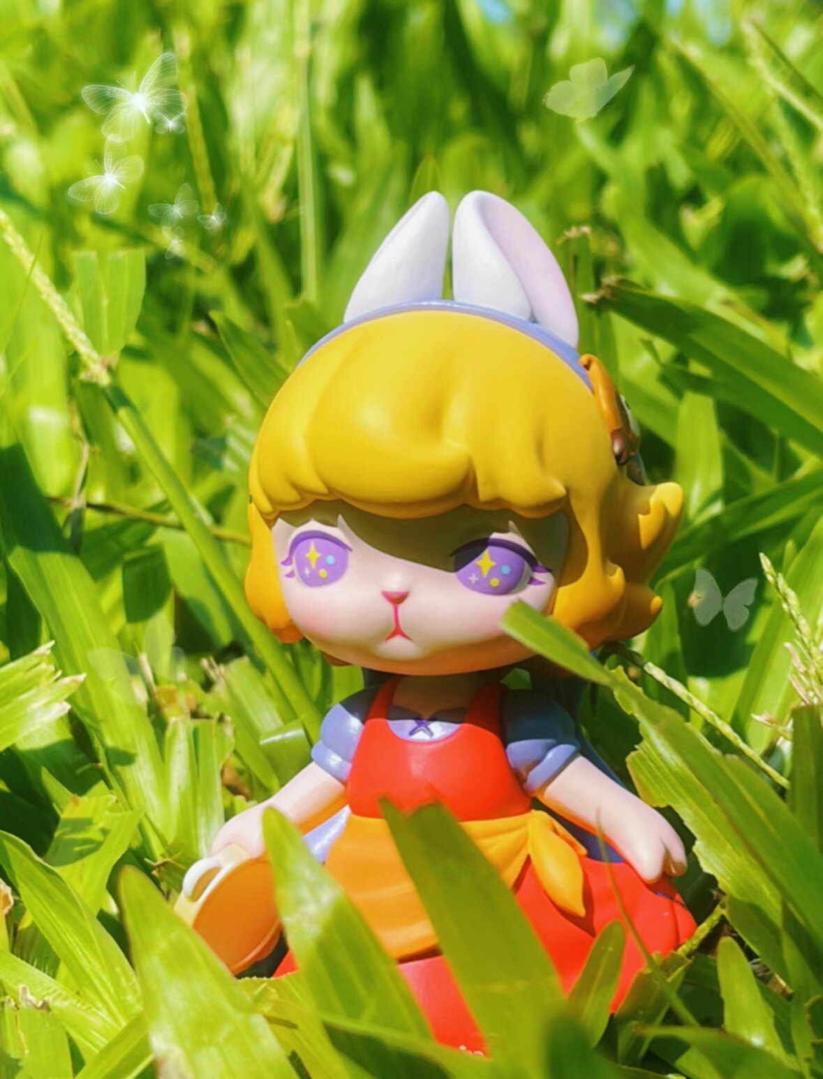 popmart泡泡玛特 bunny花仙子盲盒 手办可爱甜美公仔玩偶礼物摆件