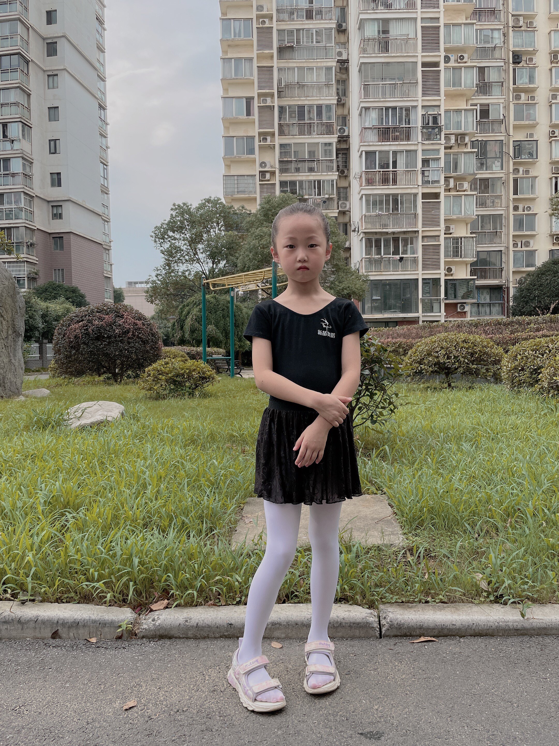 女童舞蹈袜夏季薄款儿童白色连裤袜丝袜跳舞裤袜练功专
