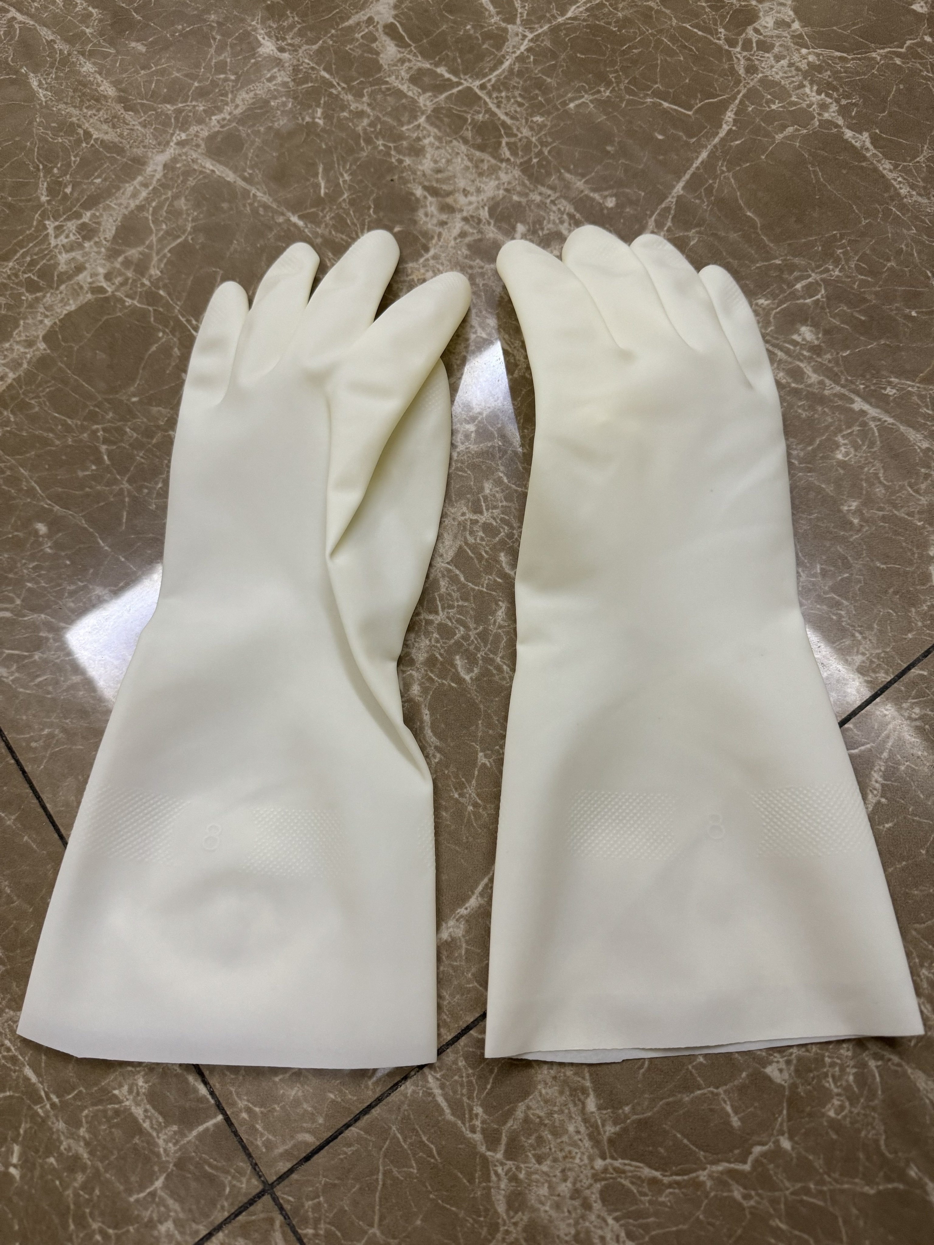 丁晴手套加长洗菜手套做家务pvc橡胶乳胶超薄洗碗刷碗清洁洗衣服