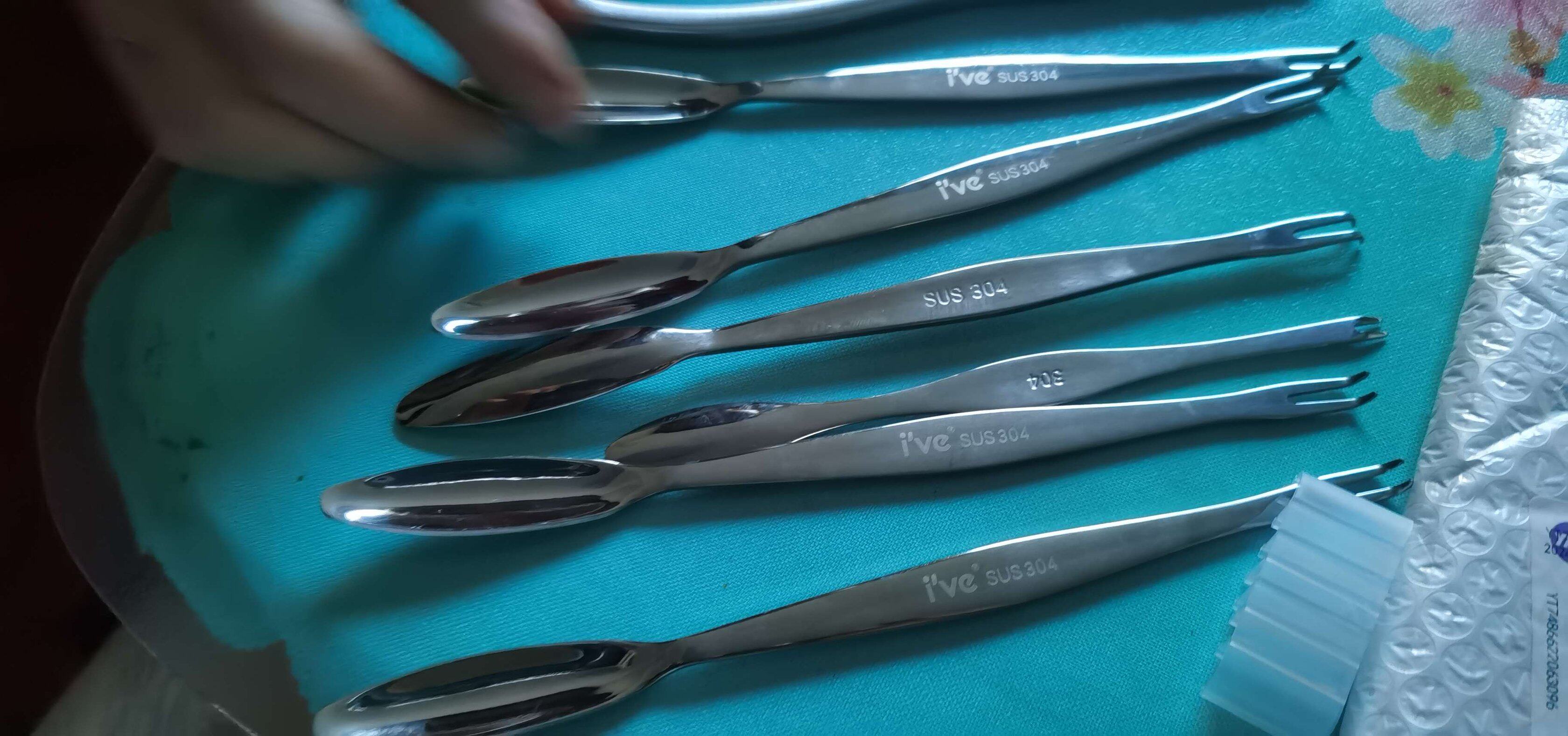 德国ive 304不锈钢蟹钳夹子 家用蟹八件吃大闸蟹工具吃蟹神器套装