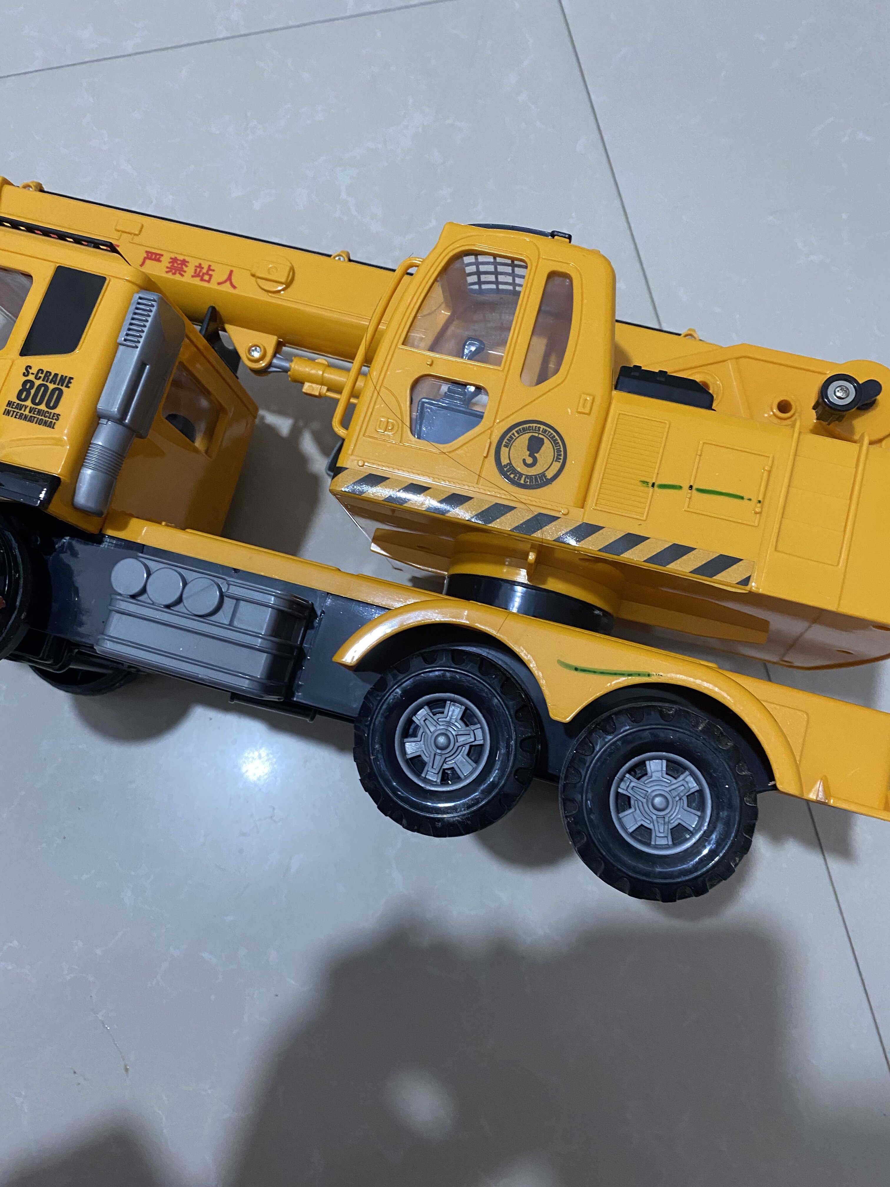 超大号吊车玩具车起重机吊机大吊车工程车儿童汽车模型男孩3