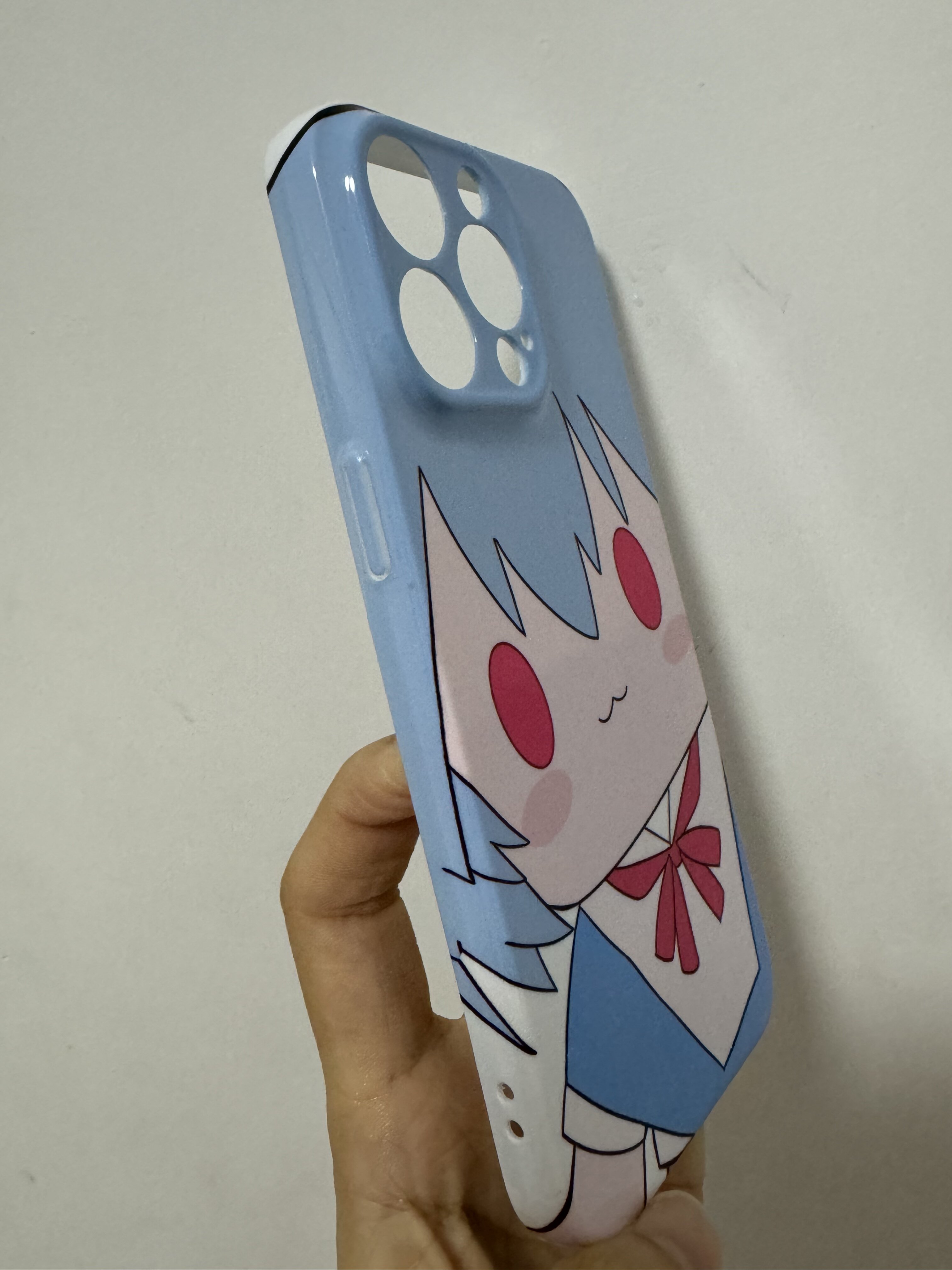 动漫eva绫波丽菲林手机壳卡通可爱x/xs适用iphone15苹果16promax