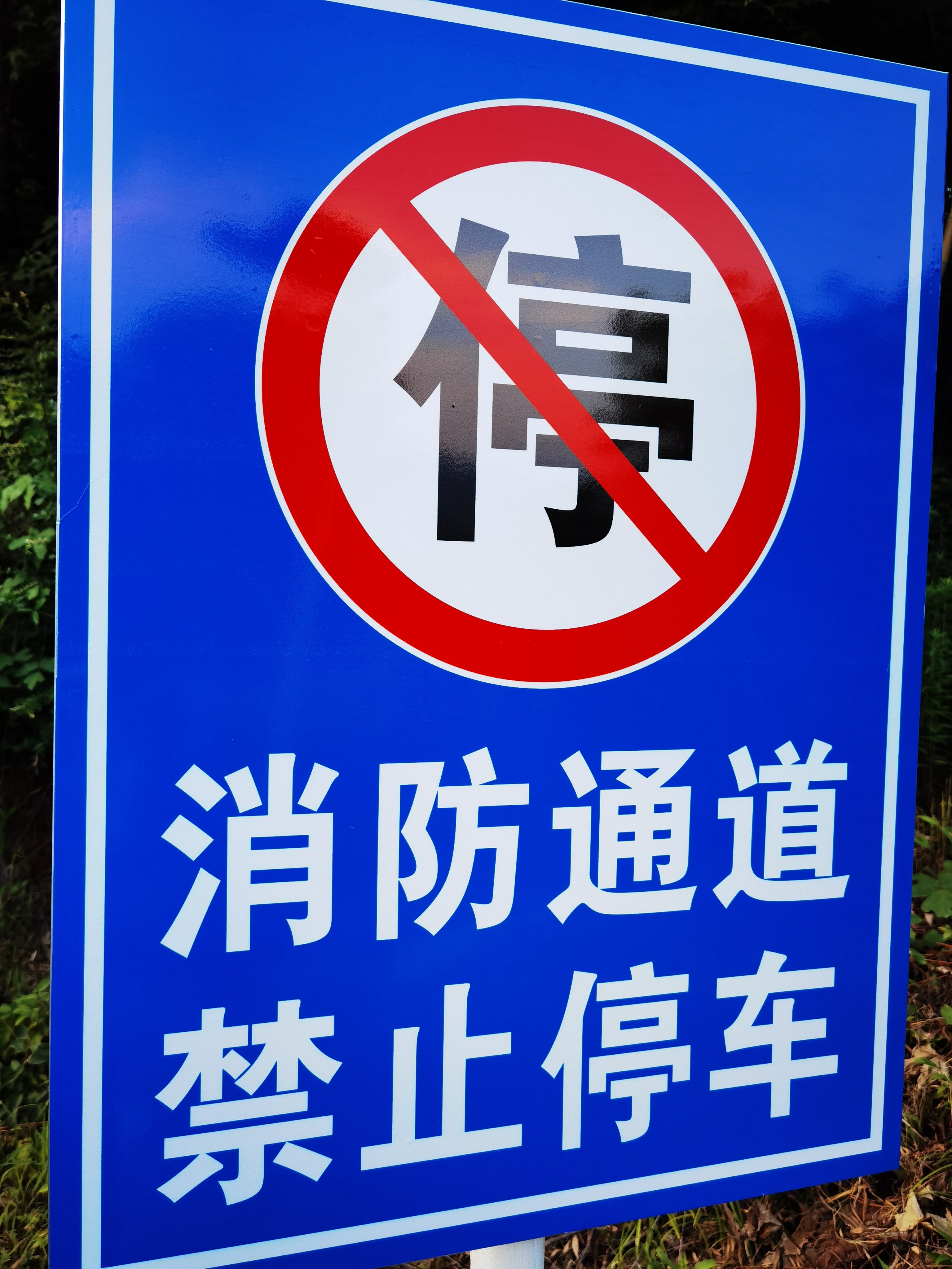 警示功能明显,买来放在路边订着,不然小车老是乱 停,有这个警示标语