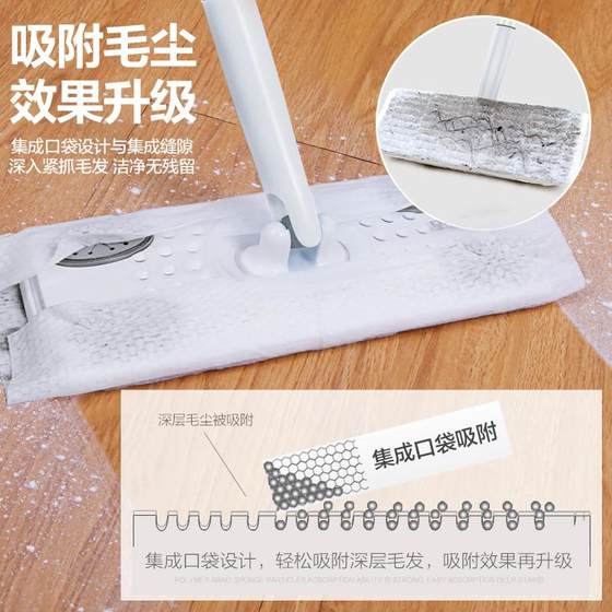 Baojiajie 일회용 정전기 먼지 걸레 홈 사용 게으른 사람들 청소 일회용 소독 바닥 청소 와이프 Baojiajie 일회용 정전기 먼지 걸레 홈 사용 게으른 사람들 청소 일회용 소독 바닥 청소 와이프