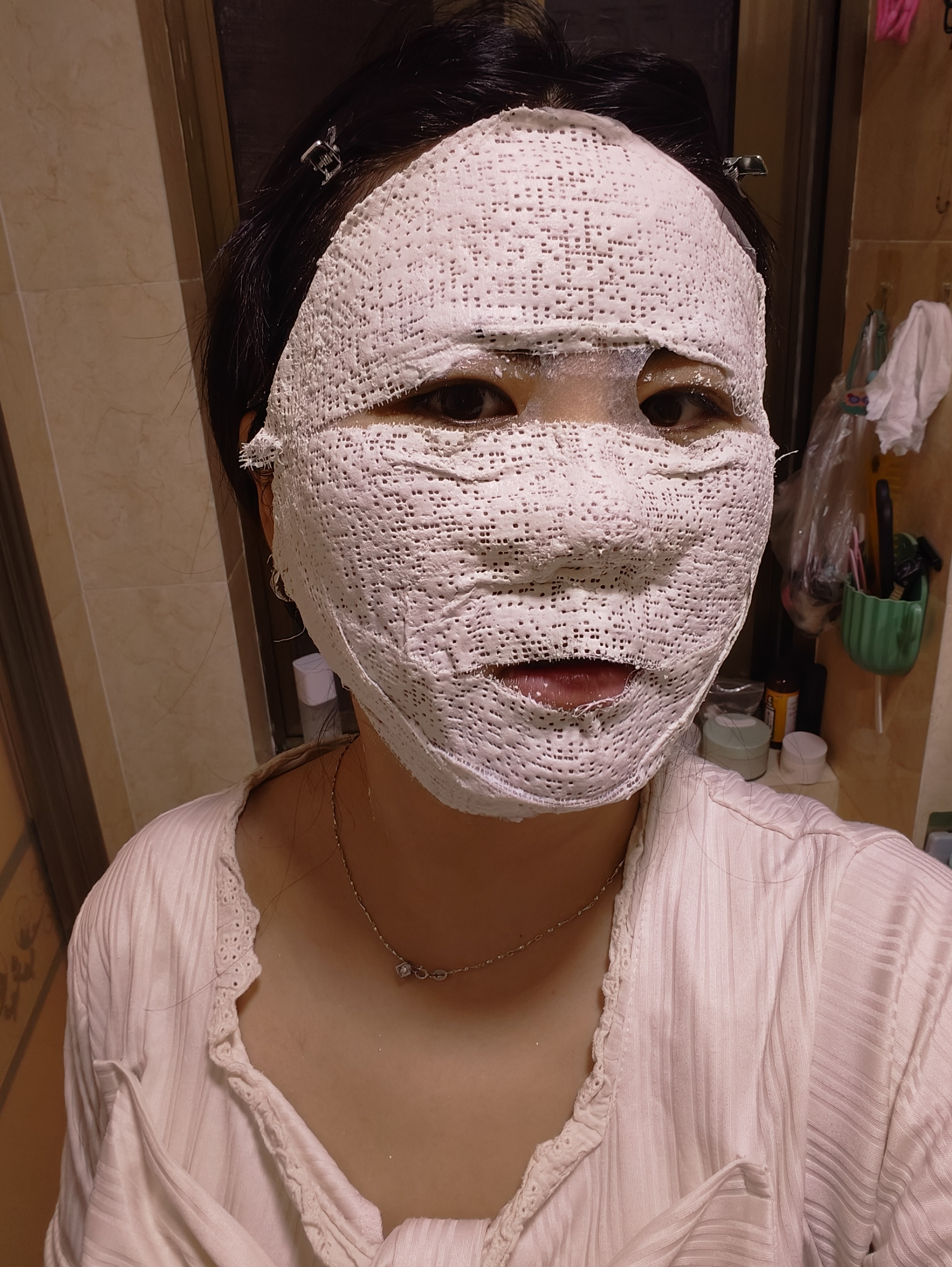 琦木乃伊绷带面膜石膏条提拉紧致v脸美容院专用可拉伸官方正品