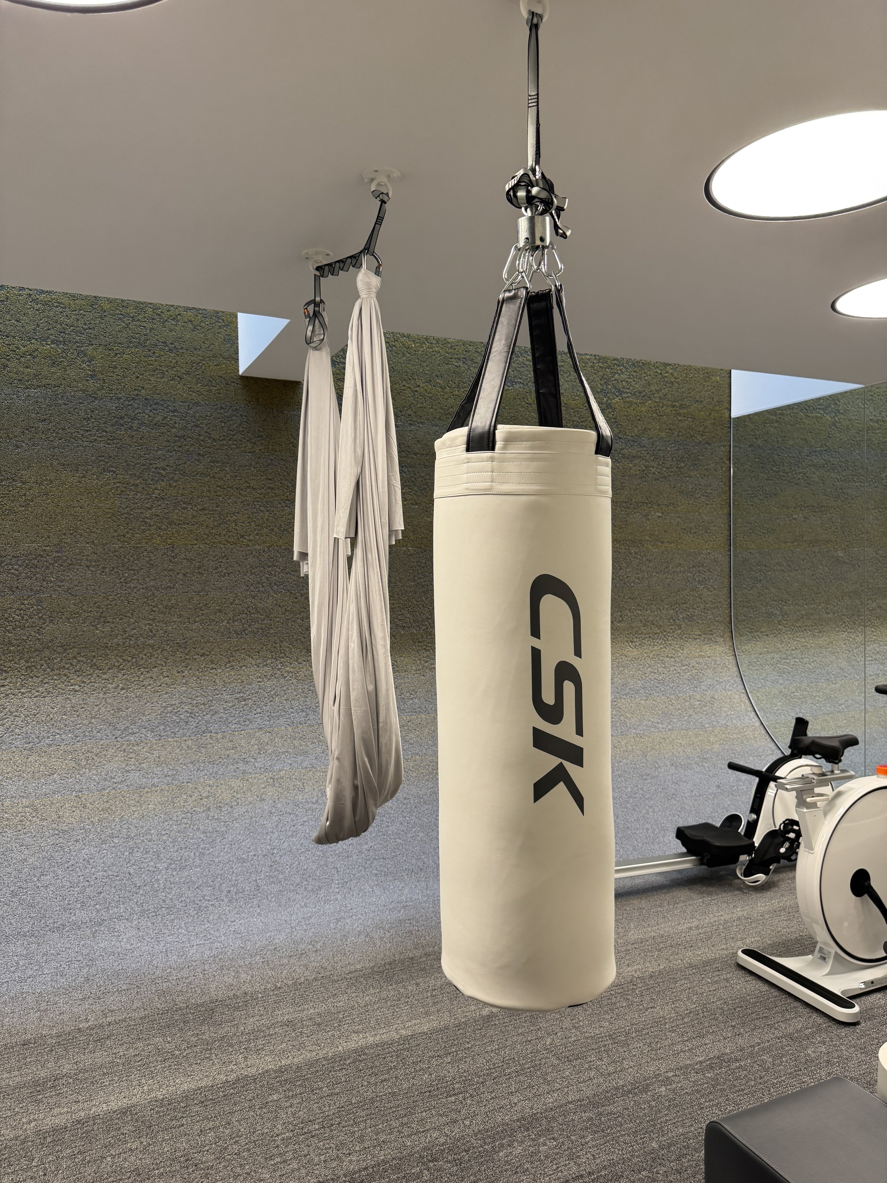 csk中成王/仿皮悬挂式沙袋/拳击散打泰拳mma/专业训练/家用沙袋