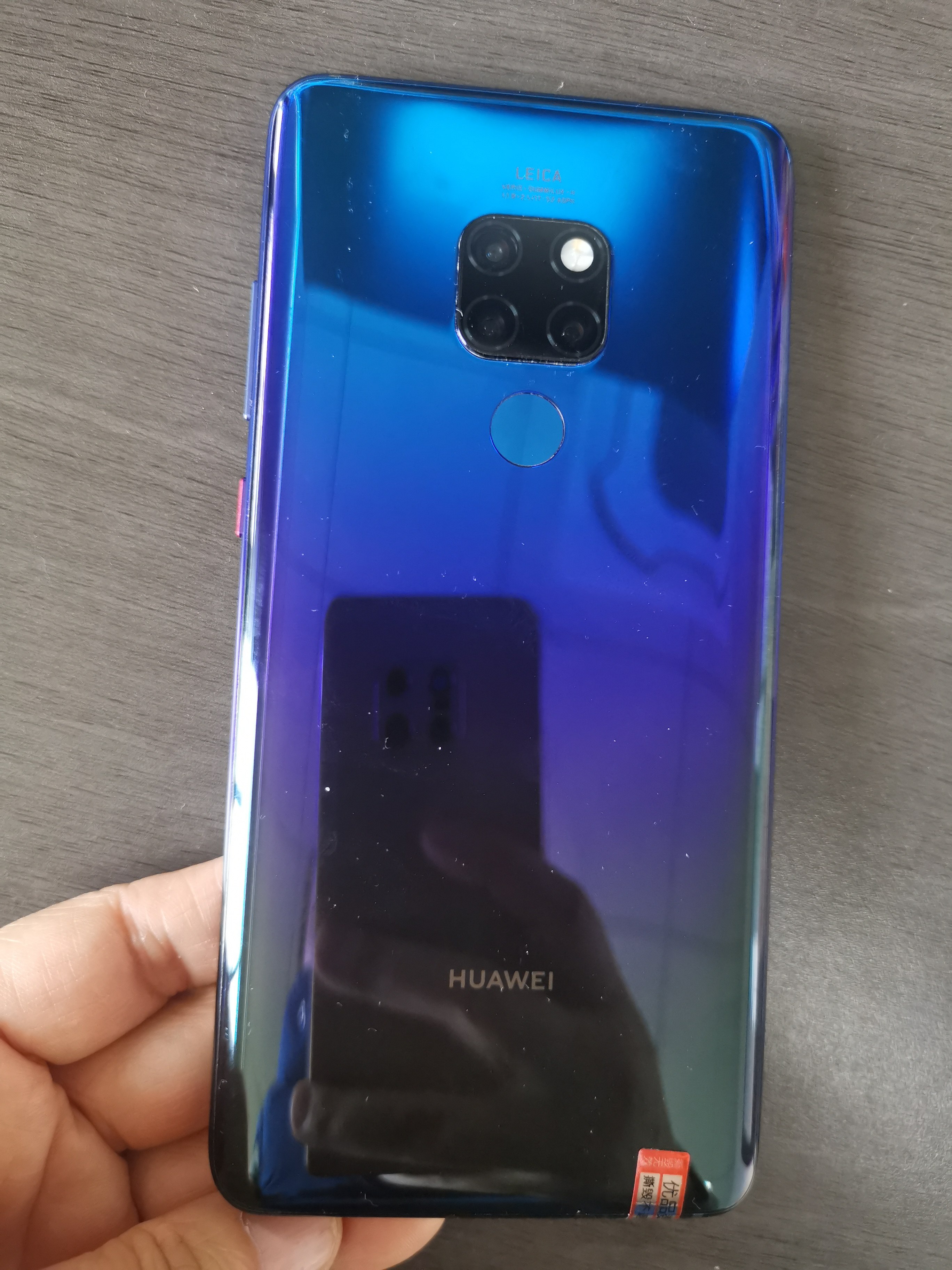 huawei/华为 mate 20全网通ud广角x徕卡三摄直面屏屏正品商务手机