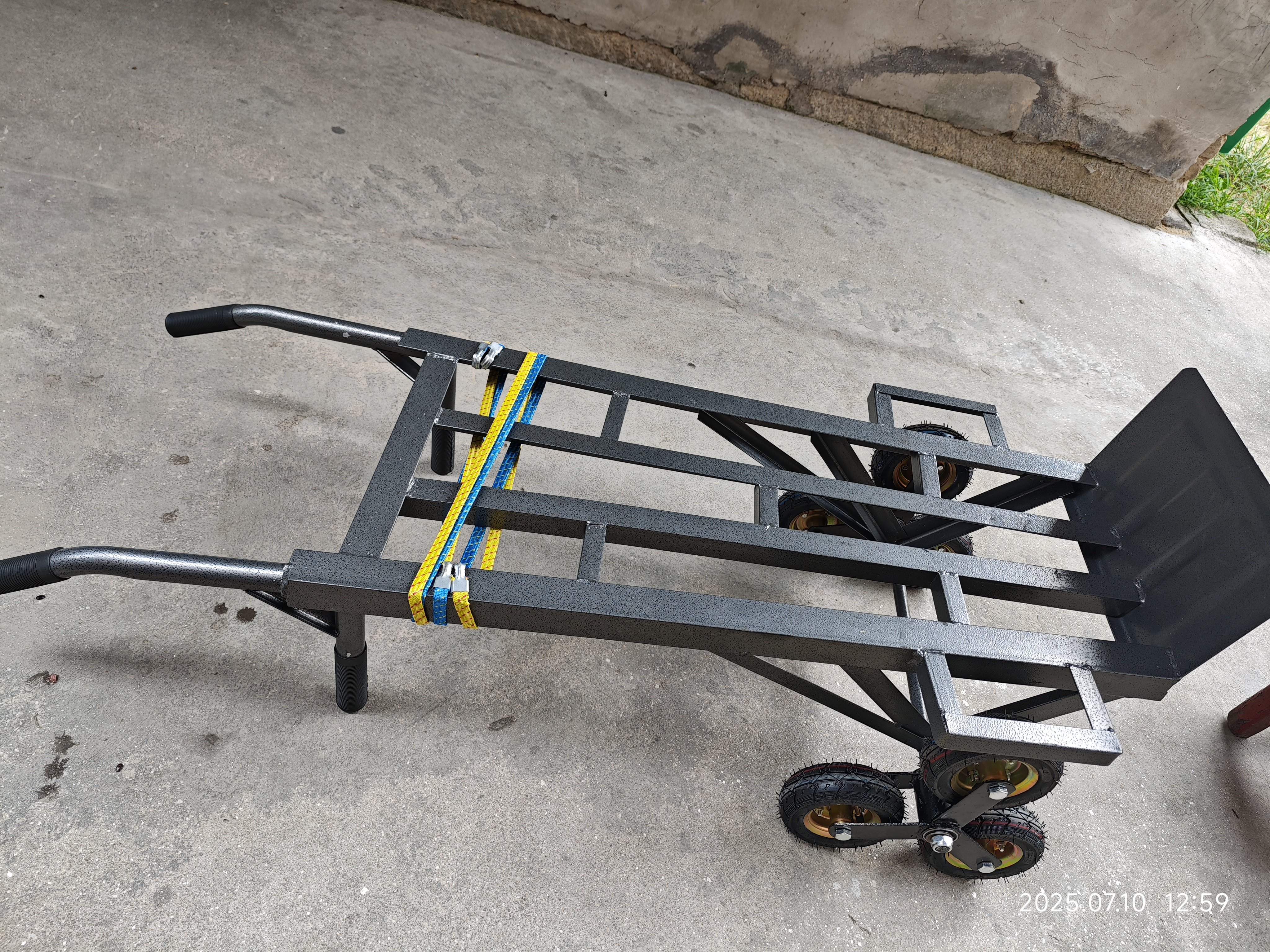 载物爬楼机非电动爬楼车载重王上下楼梯车搬运车冰箱拖车六轮省力