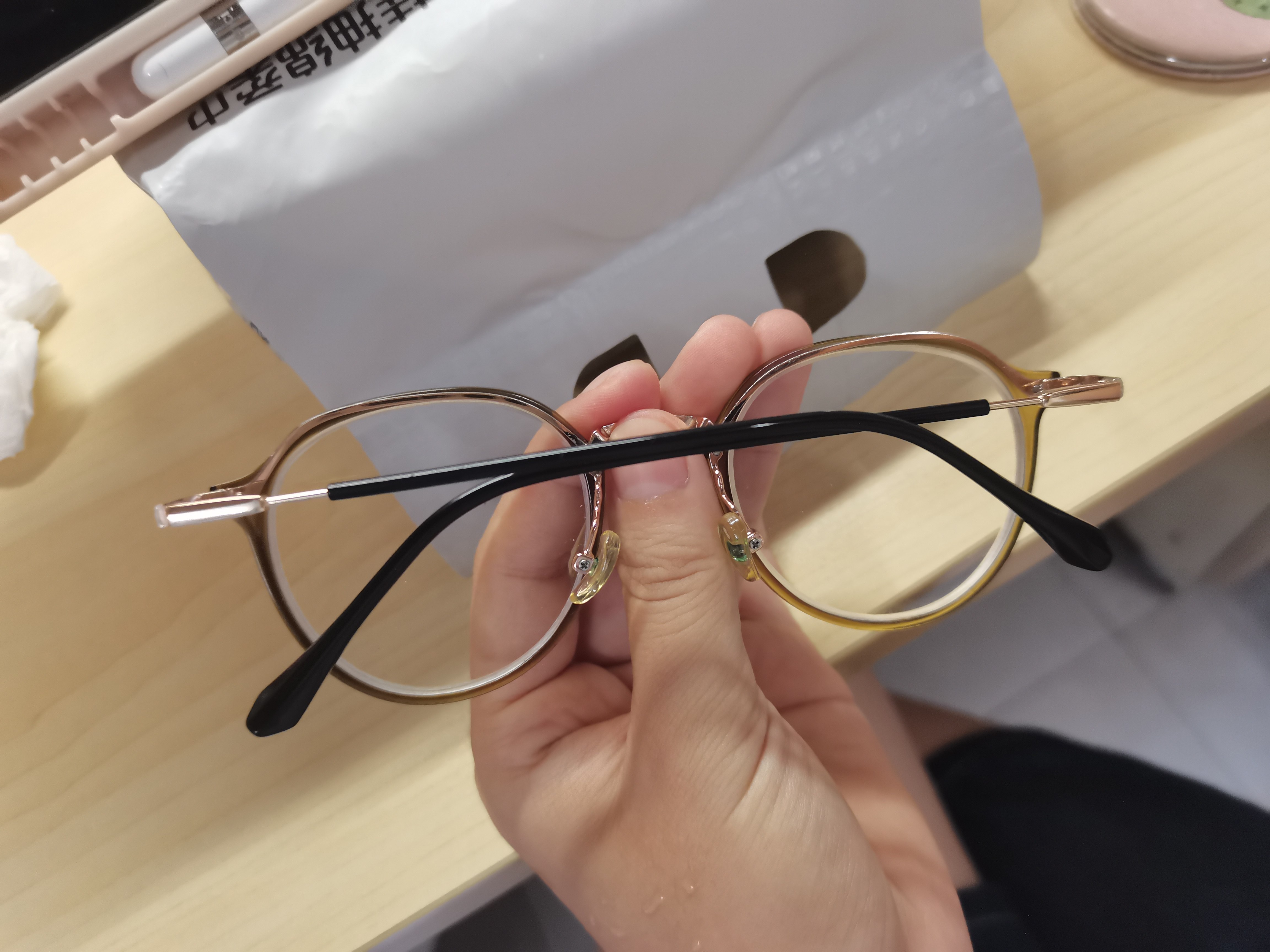 金属眼镜腿配件脚圆柱形近视眼睛框架眼镜脚更换单牙一对通用镜腿