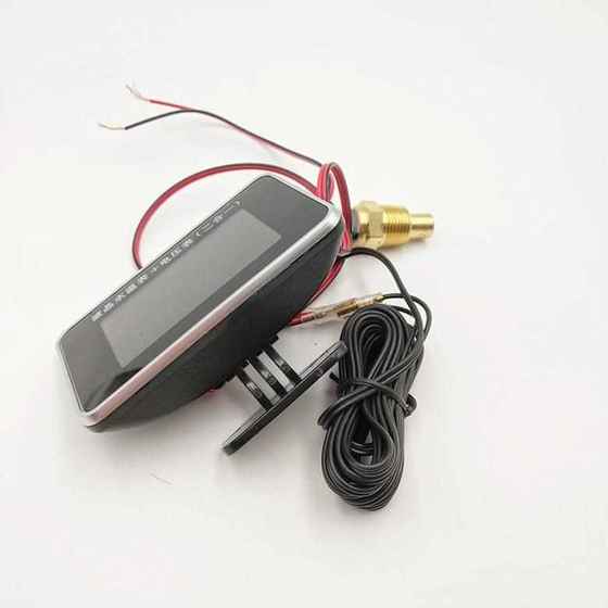 자동차 기기 수정 LCD 디스플레이 수온 미터 전압계 2-in-1 12v24v 범용 고정밀 디지털 자동차 기기 수정 LCD 디스플레이 수온 미터 전압계 2-in-1 12v24v 범용 고정밀 디지털