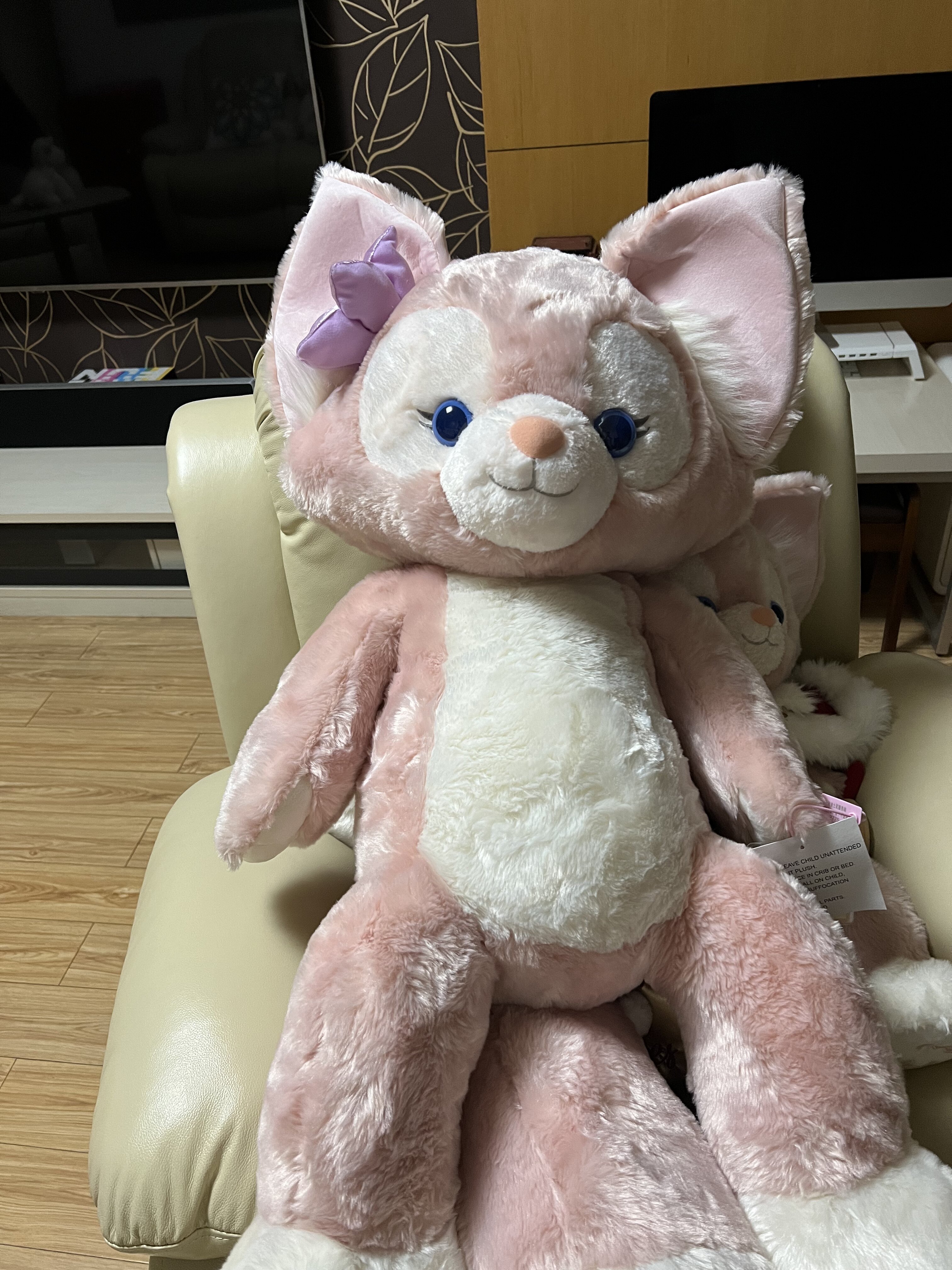 上海迪士尼国内代购 大号玲娜贝儿小狐狸卡通毛绒公仔玩偶玩具