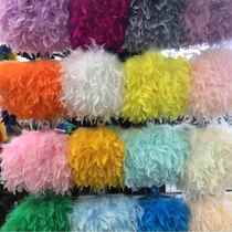 diy feather turkey feather torn flame feather accessories stage performance clothing handmade decoration materials