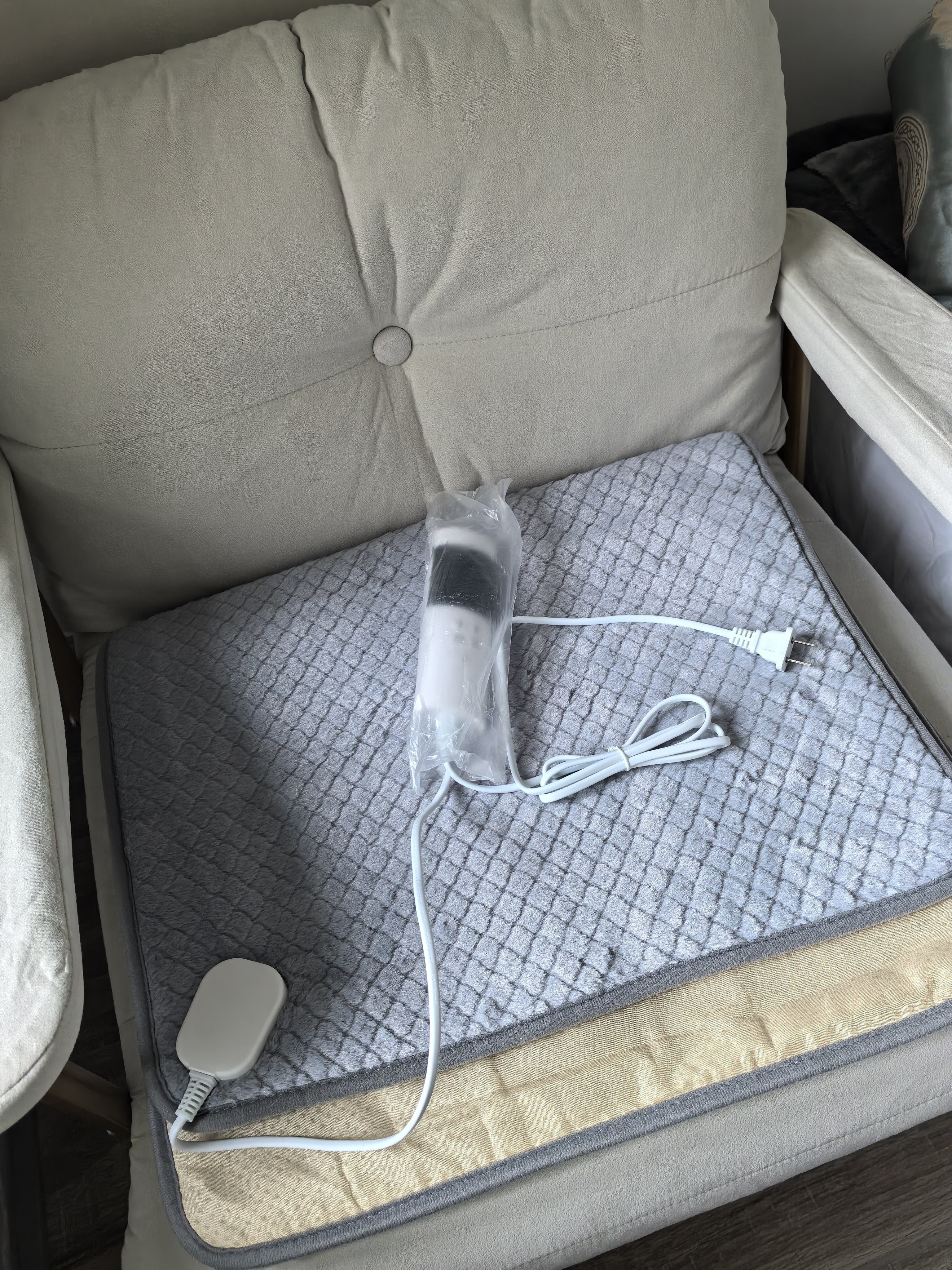 沙发电热毯单人美容床专用电褥子冬季客厅小尺寸沙发上的加热坐垫