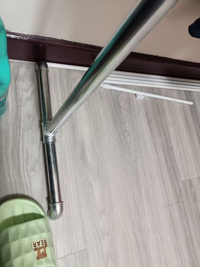 水管钢管衣架镀锌管牢固防风家用室外阳台展示架庭院晾晒被子衣架