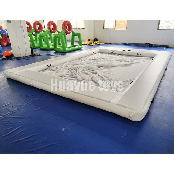Marine inflatable net anti drowning diving pool, simple swimming pool on water, marine yacht slide, motorboat floating platform Marine inflatable net anti drowning diving pool, simple swimming pool on water, marine yacht slide, motorboat floating platform