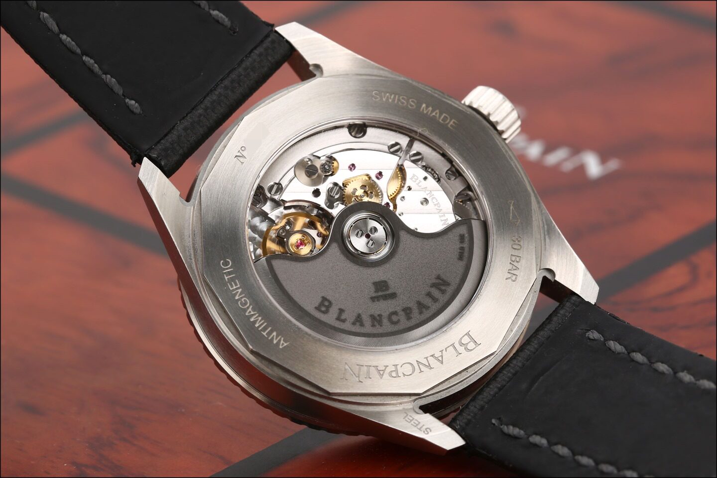 [9.8新]宝珀五十噚系列自动机械手表男士正品5100b-1110-b52a