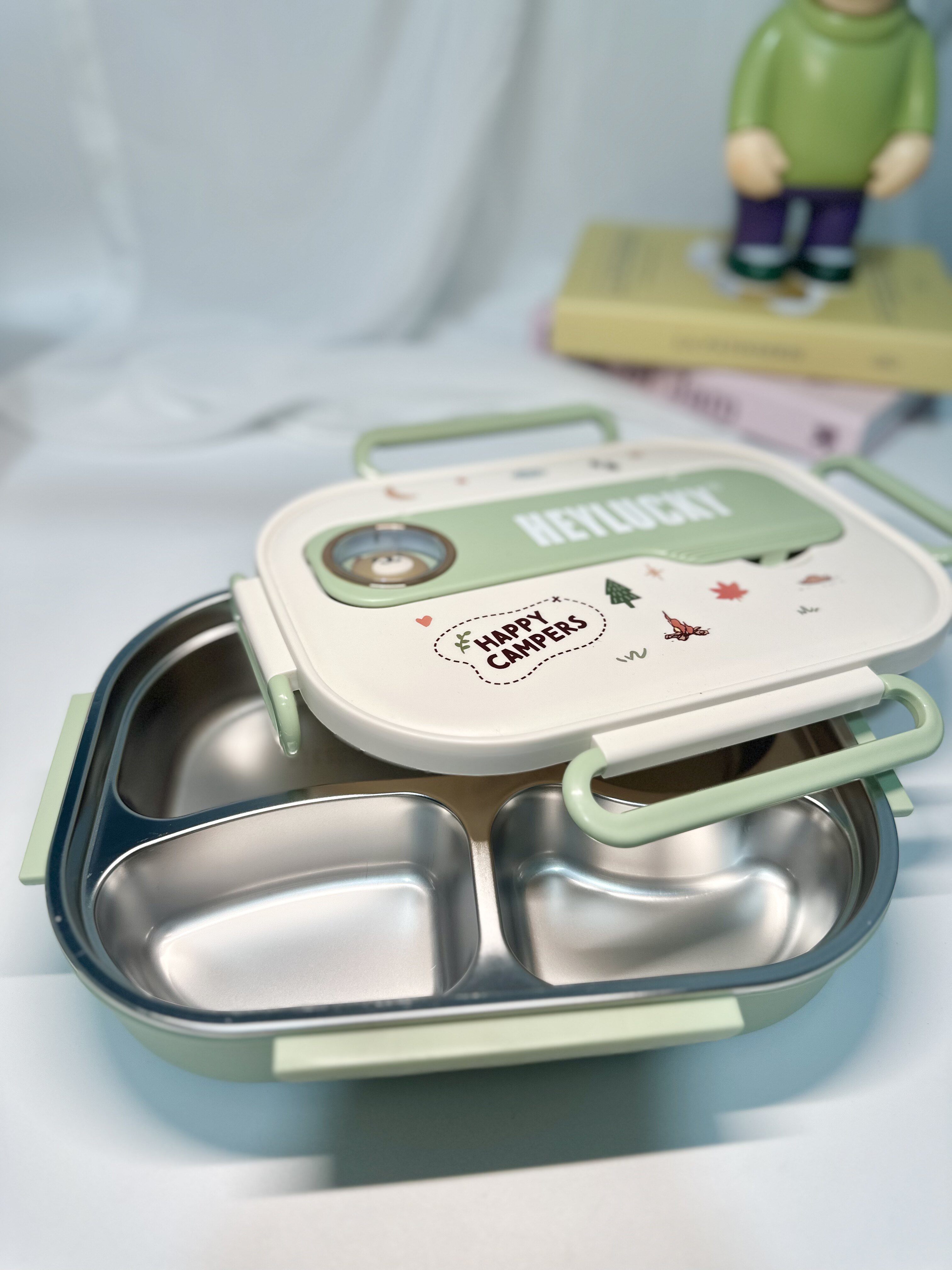 316不锈钢保温饭盒小学生专用上班族可微波炉加热便当盒儿童餐盒