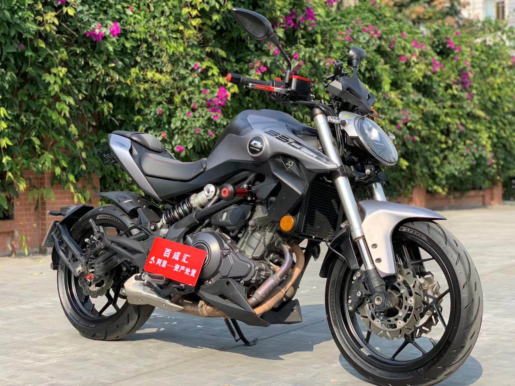 资产处置:21年 钱江qj350 圆灯版 摩托车 可过户 - 资产处置 - 阿里