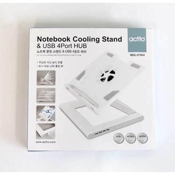 한국 Actto Anshang NBS07H 노트북 라디에이터 USB 확장 브래킷 접이식베이스 브래킷 한국 Actto Anshang NBS07H 노트북 라디에이터 USB 확장 브래킷 접이식베이스 브래킷