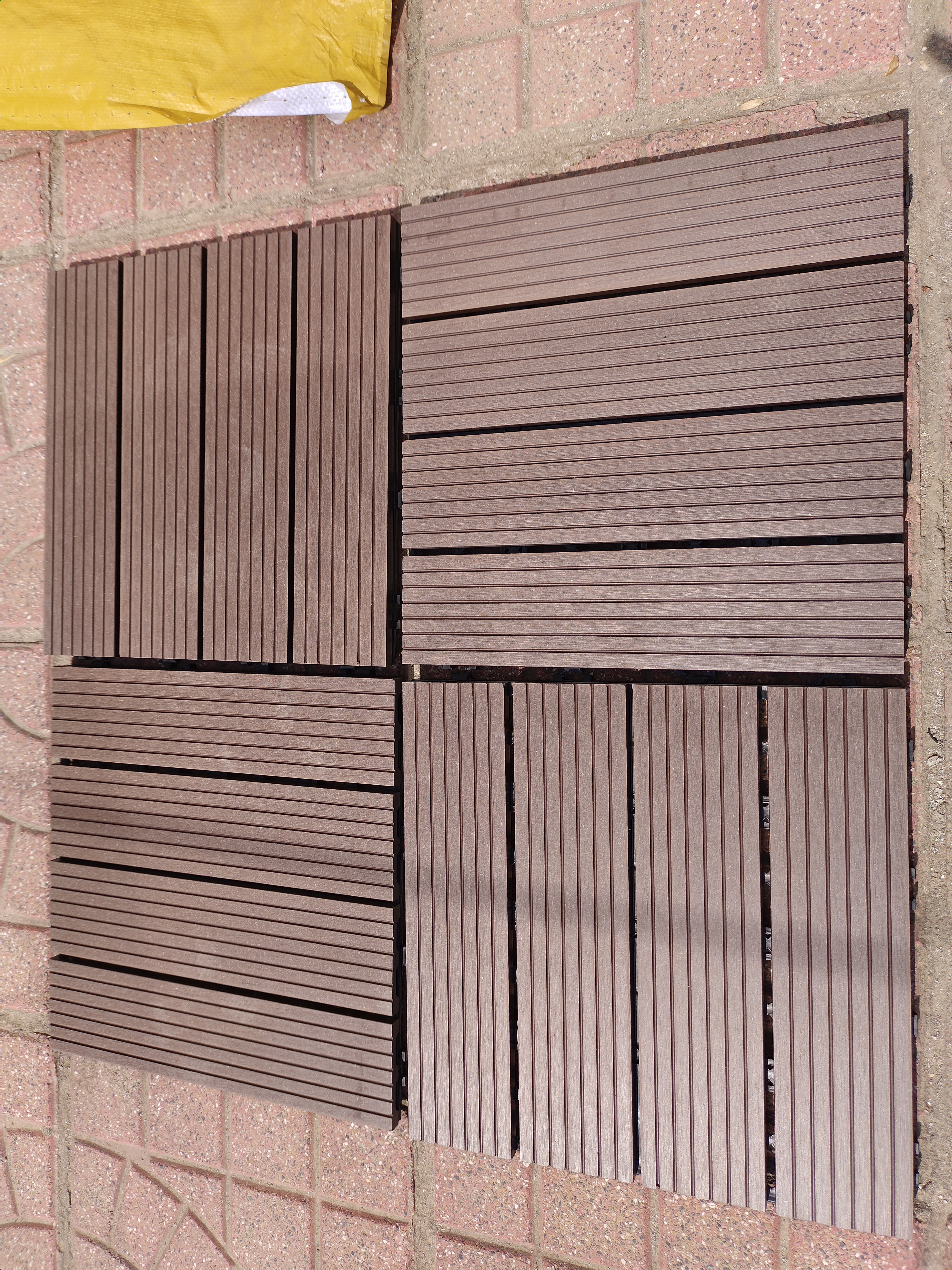 户外塑木地板淋浴地台室外生态防腐木阳台卫生间浴室防滑拼接地垫