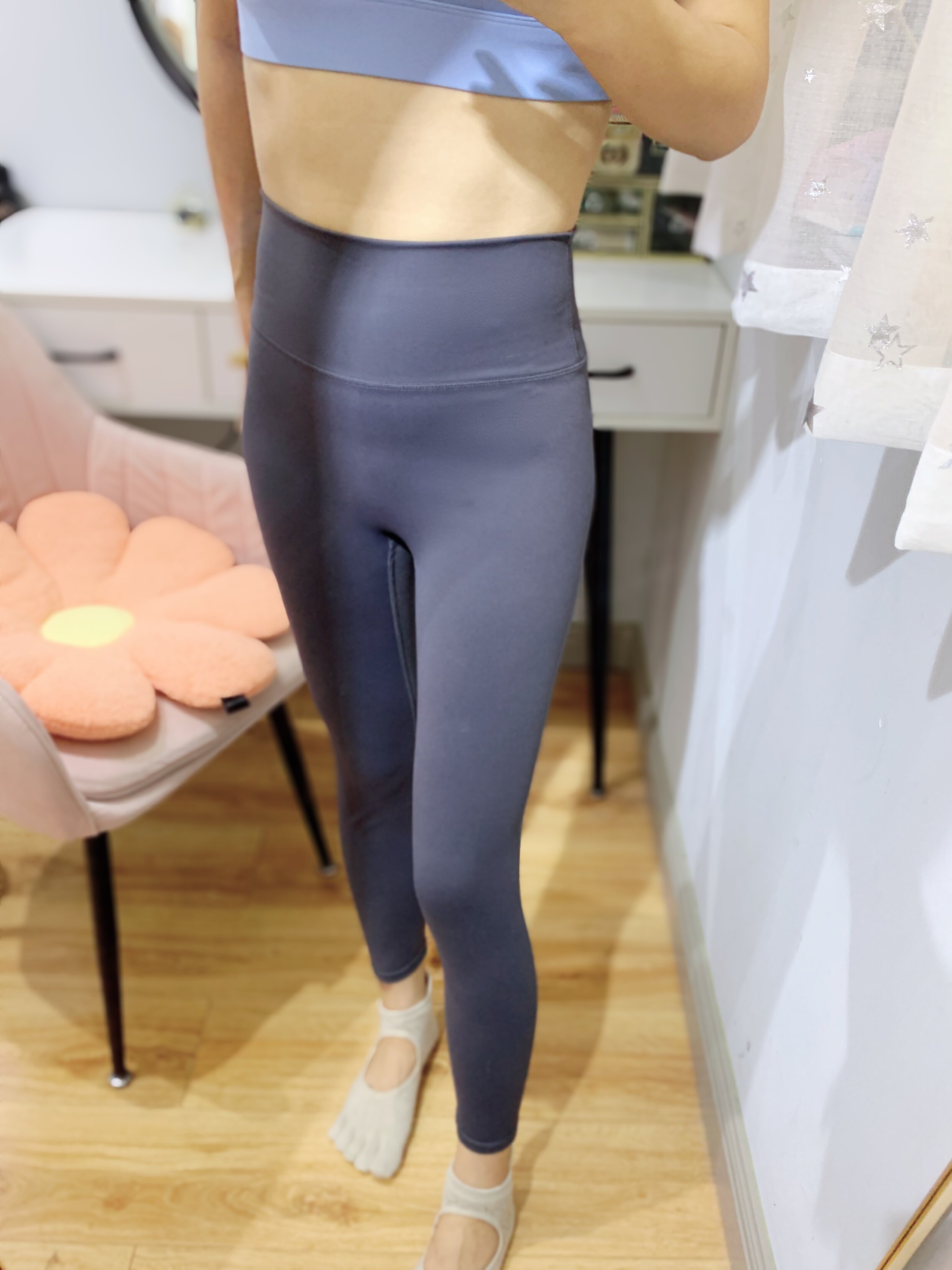 健身裤女高腰提臀瑜伽裤专业高弹透气紧身跑步运动裤普拉提训练裤